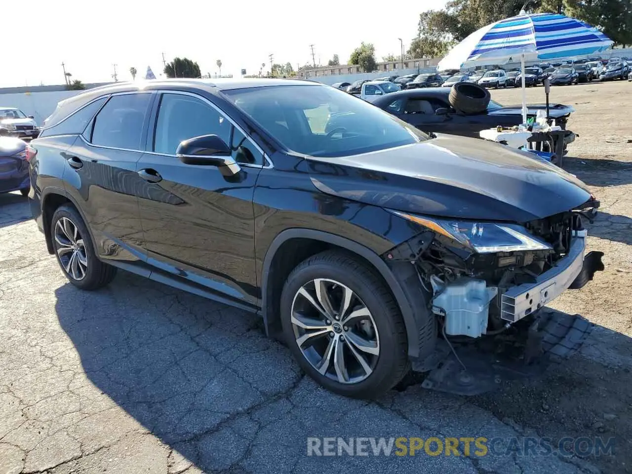 4 Photograph of a damaged car JTJGZKCA6K2013537 LEXUS RX350 2019