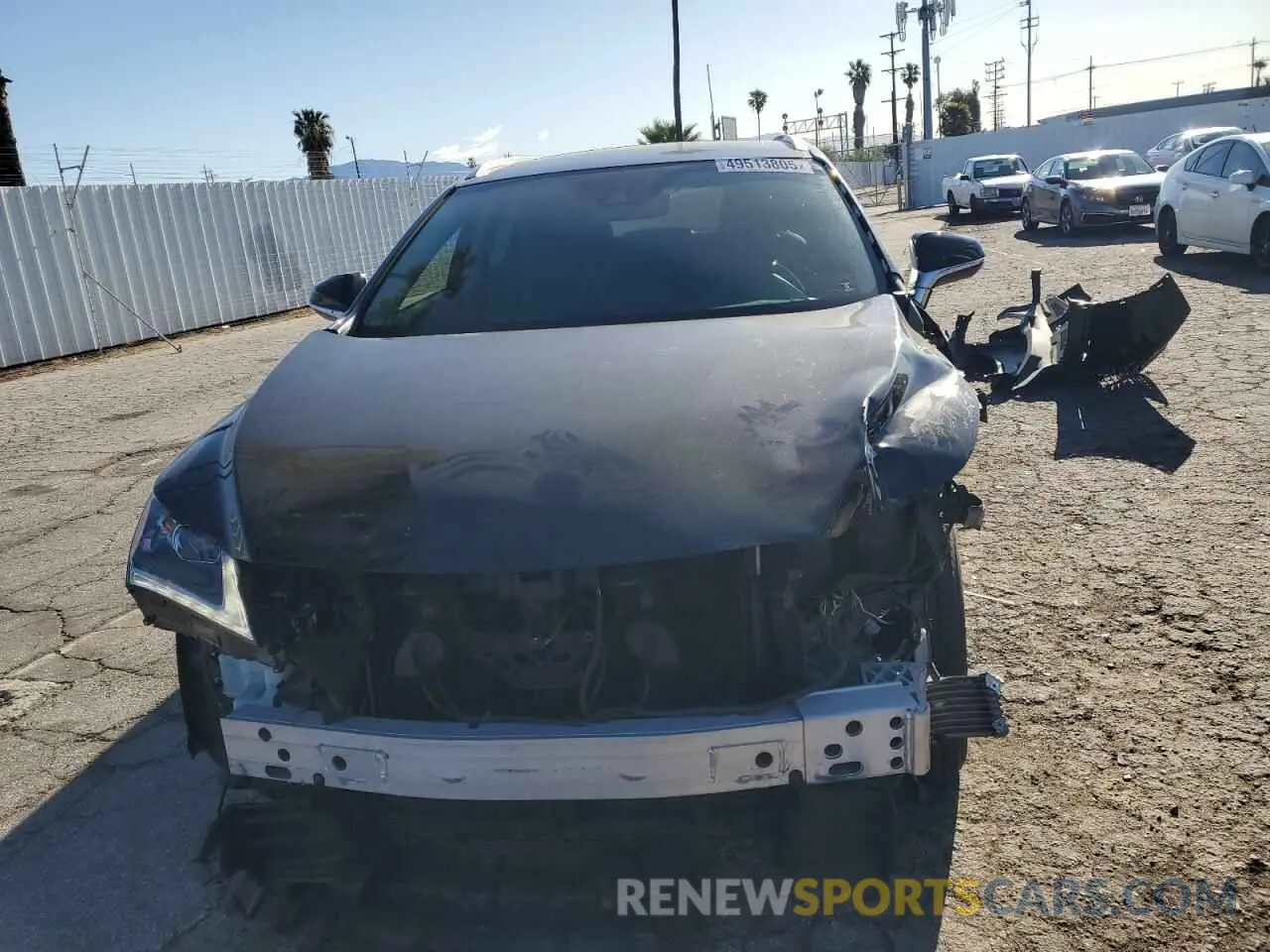 5 Photograph of a damaged car JTJGZKCA6K2013537 LEXUS RX350 2019