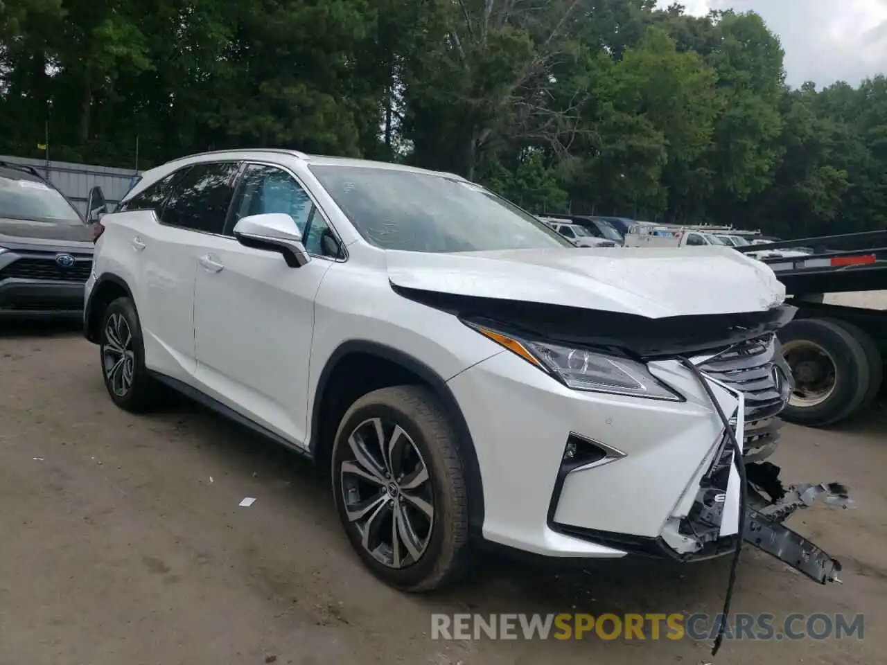 1 Photograph of a damaged car JTJGZKCA9K2012995 LEXUS RX350 2019