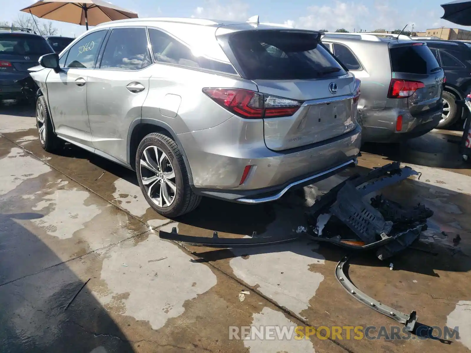 3 Photograph of a damaged car JTJGZKCAXK2010950 LEXUS RX350 2019