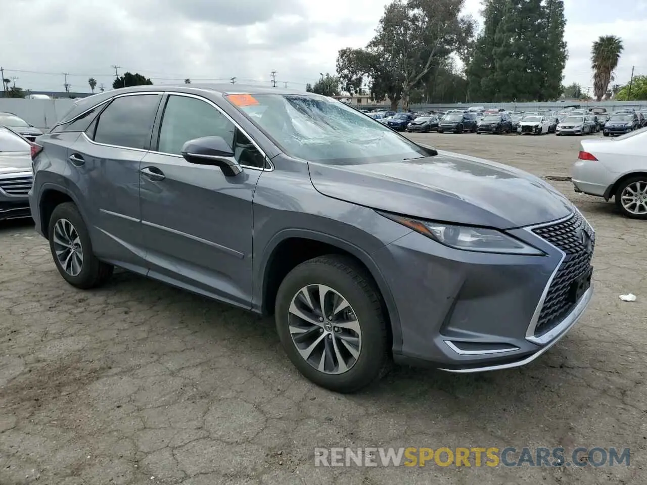 4 Photograph of a damaged car 2T2AZMAA0LC174391 LEXUS RX350 2020