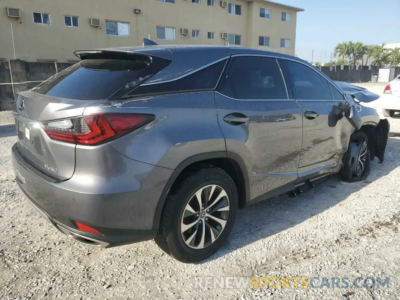 3 Photograph of a damaged car 2T2AZMAA2LC168320 LEXUS RX350 2020