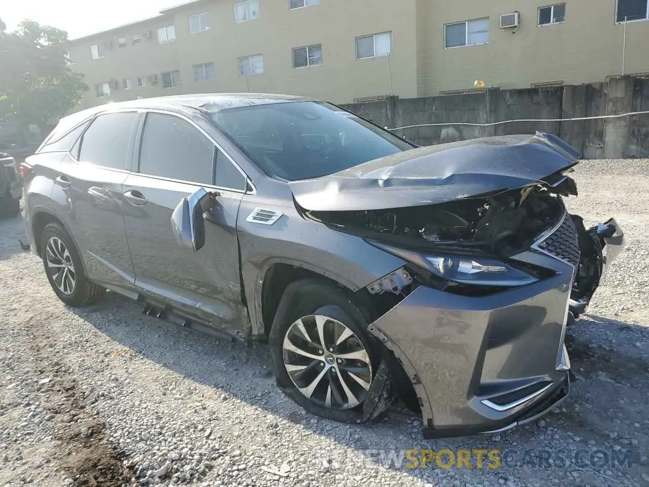 4 Photograph of a damaged car 2T2AZMAA2LC168320 LEXUS RX350 2020