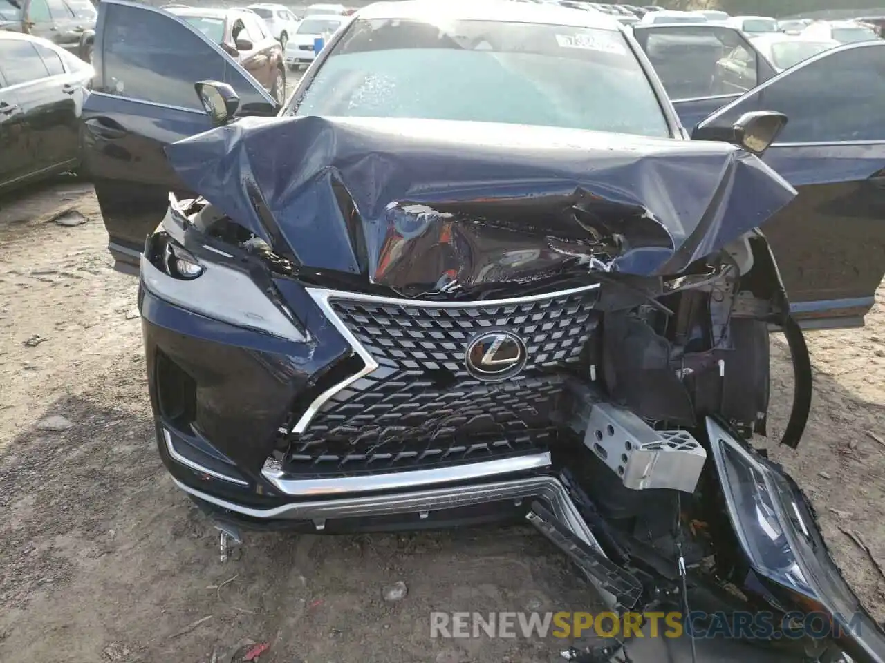 7 Photograph of a damaged car 2T2AZMAA2LC170813 LEXUS RX350 2020