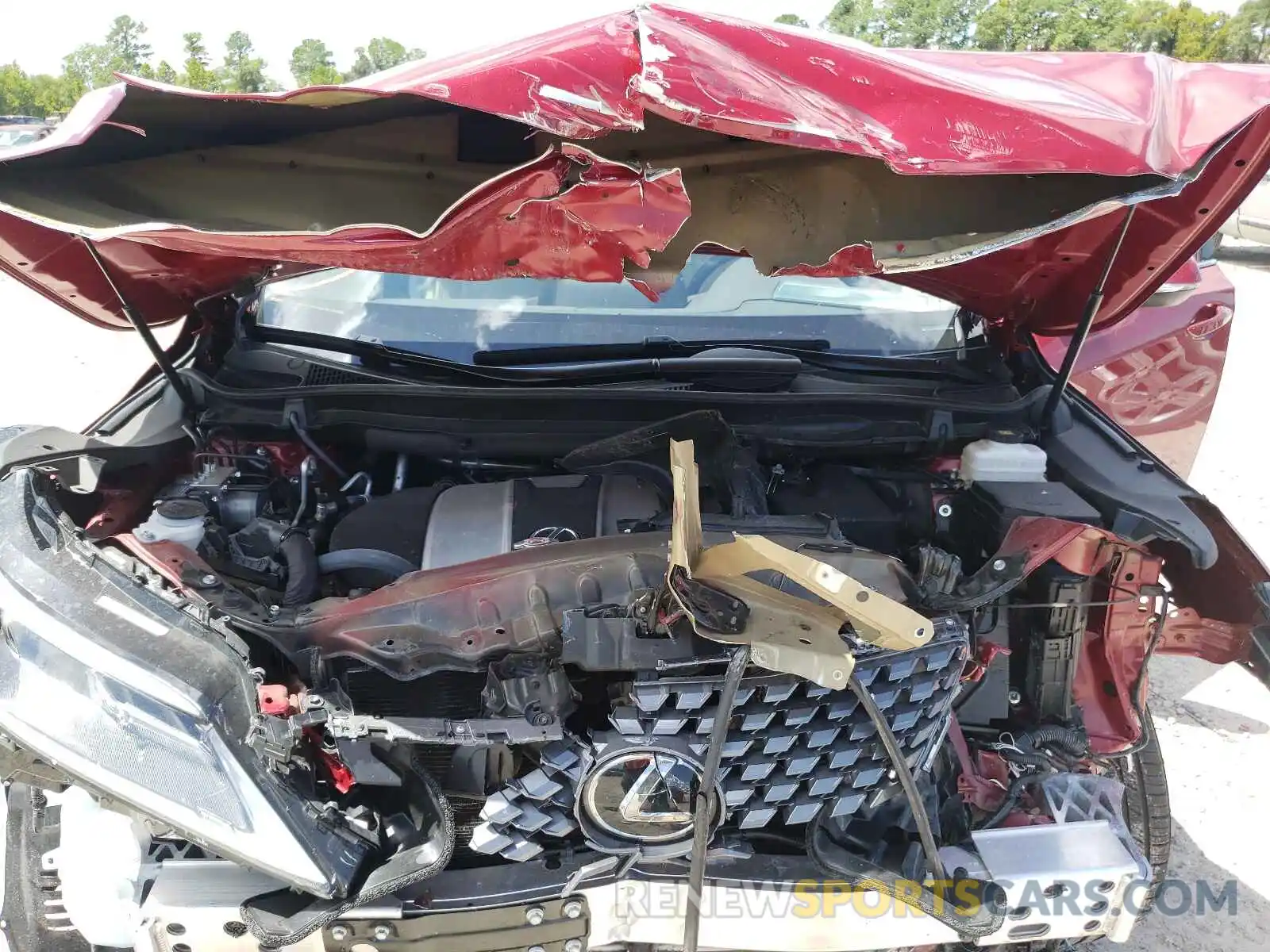 7 Photograph of a damaged car 2T2AZMAA3LC153969 LEXUS RX350 2020