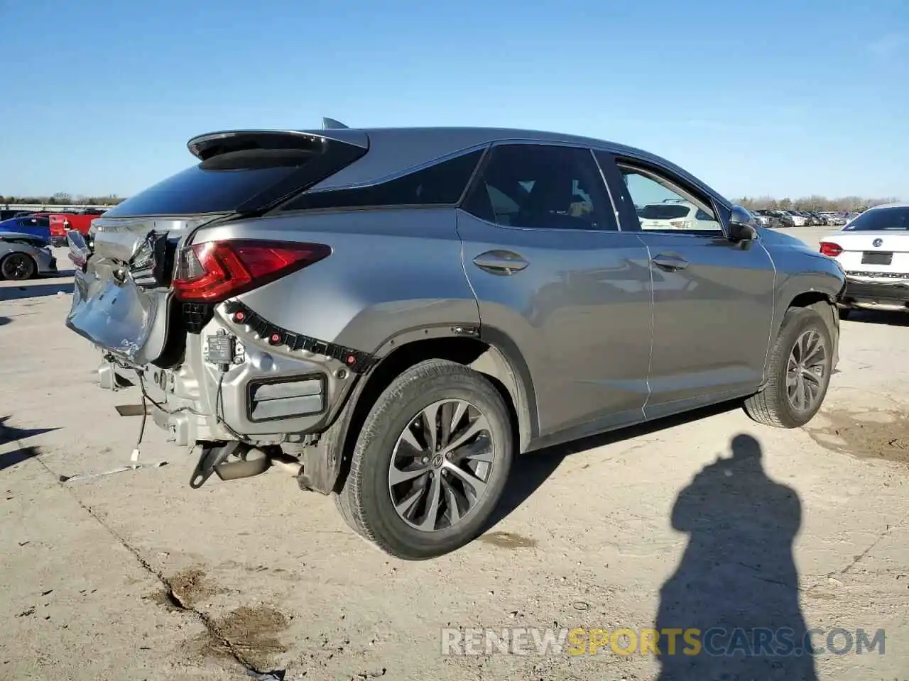 3 Photograph of a damaged car 2T2AZMAA3LC163000 LEXUS RX350 2020