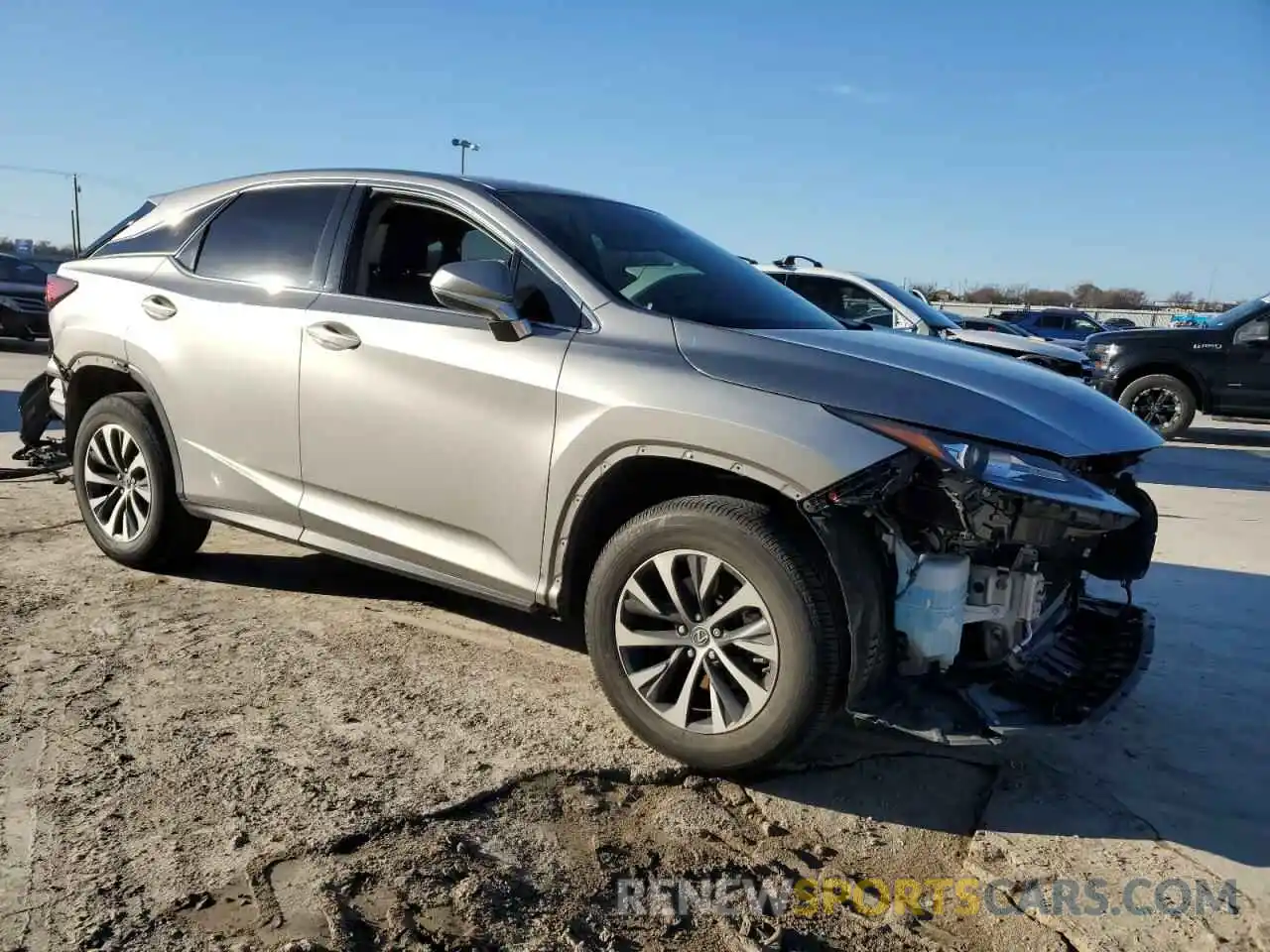 4 Photograph of a damaged car 2T2AZMAA3LC163000 LEXUS RX350 2020