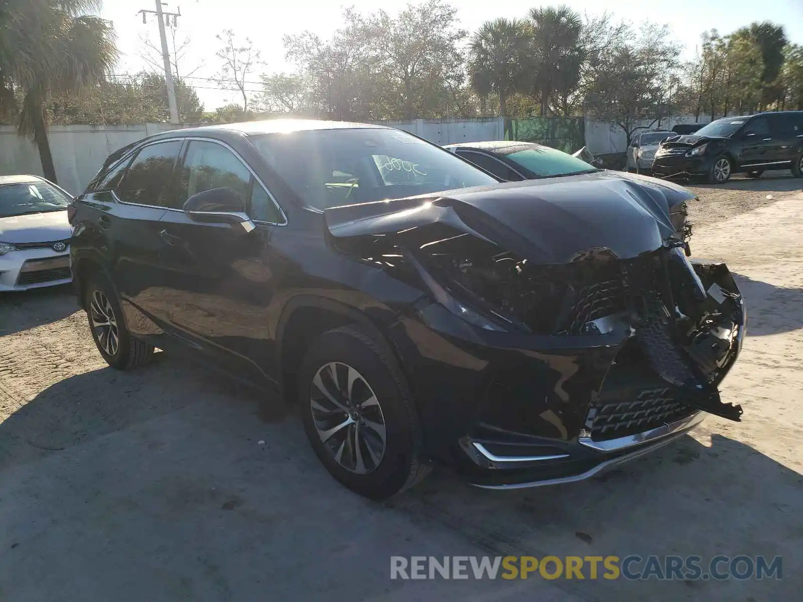 1 Photograph of a damaged car 2T2AZMAA3LC174823 LEXUS RX350 2020