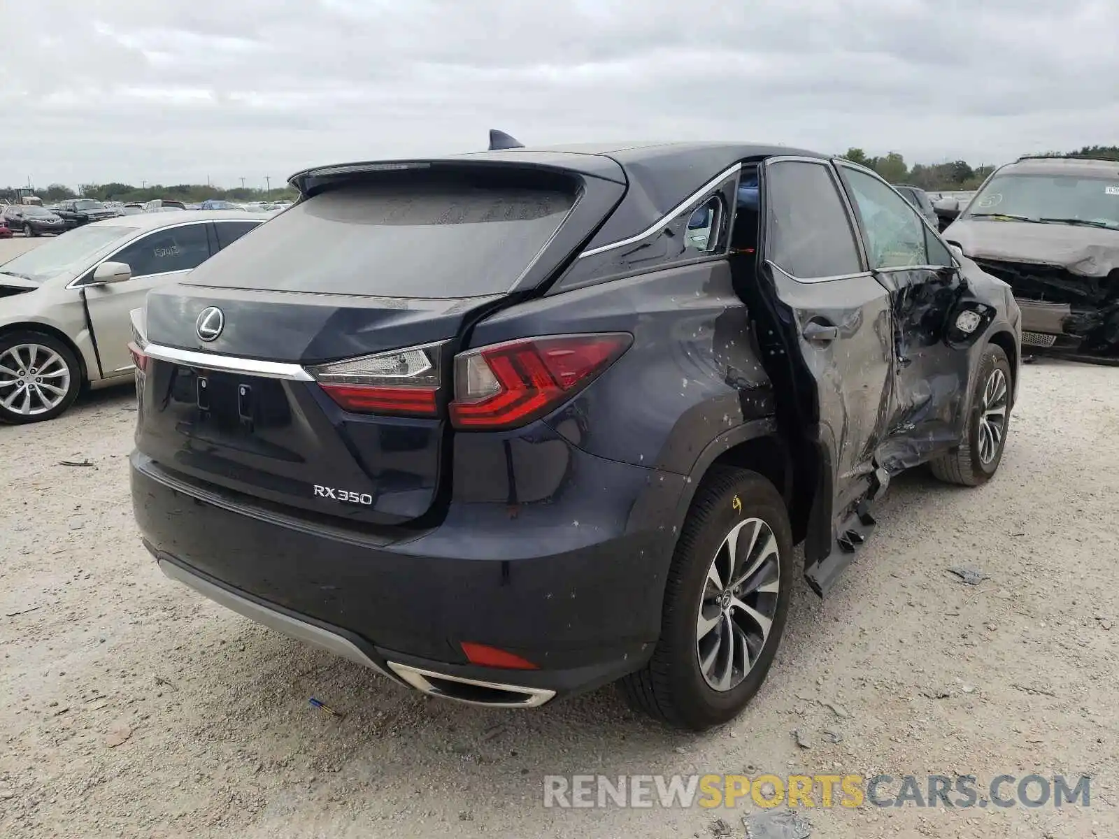 4 Photograph of a damaged car 2T2AZMAA4LC179481 LEXUS RX350 2020