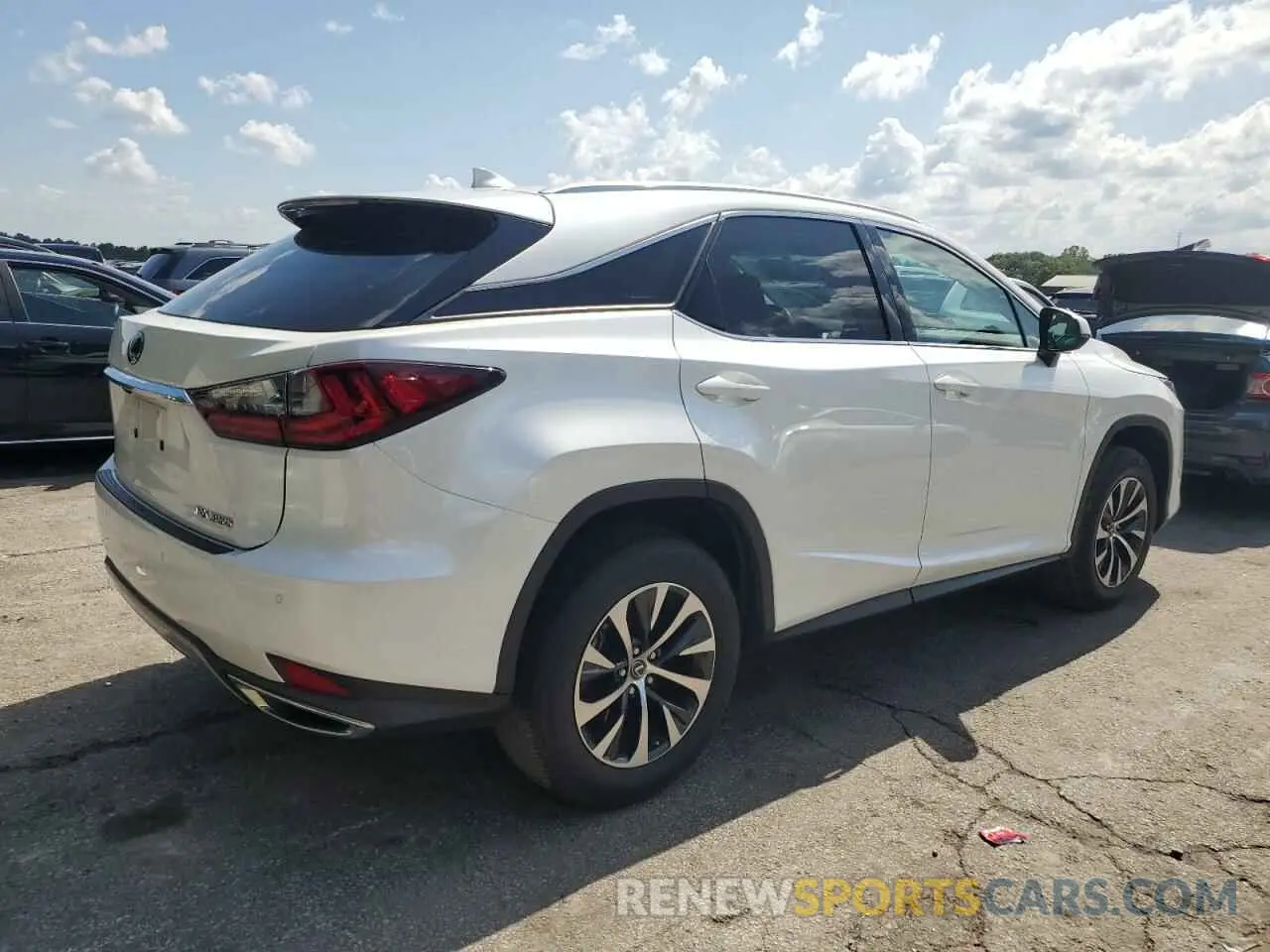 3 Photograph of a damaged car 2T2AZMAA9LC179332 LEXUS RX350 2020