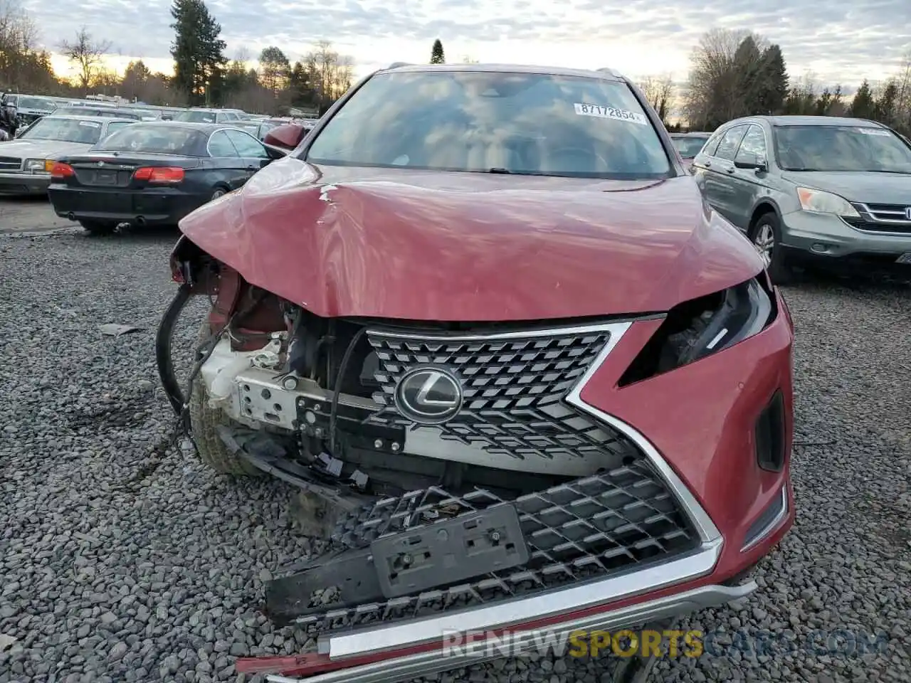 5 Photograph of a damaged car 2T2AZMDA1LC237851 LEXUS RX350 2020