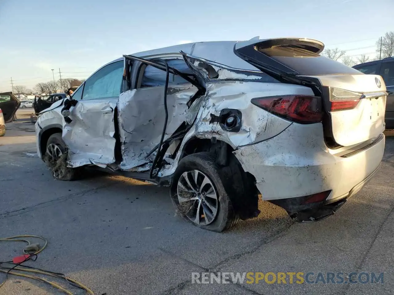 2 Photograph of a damaged car 2T2AZMDA7LC216910 LEXUS RX350 2020