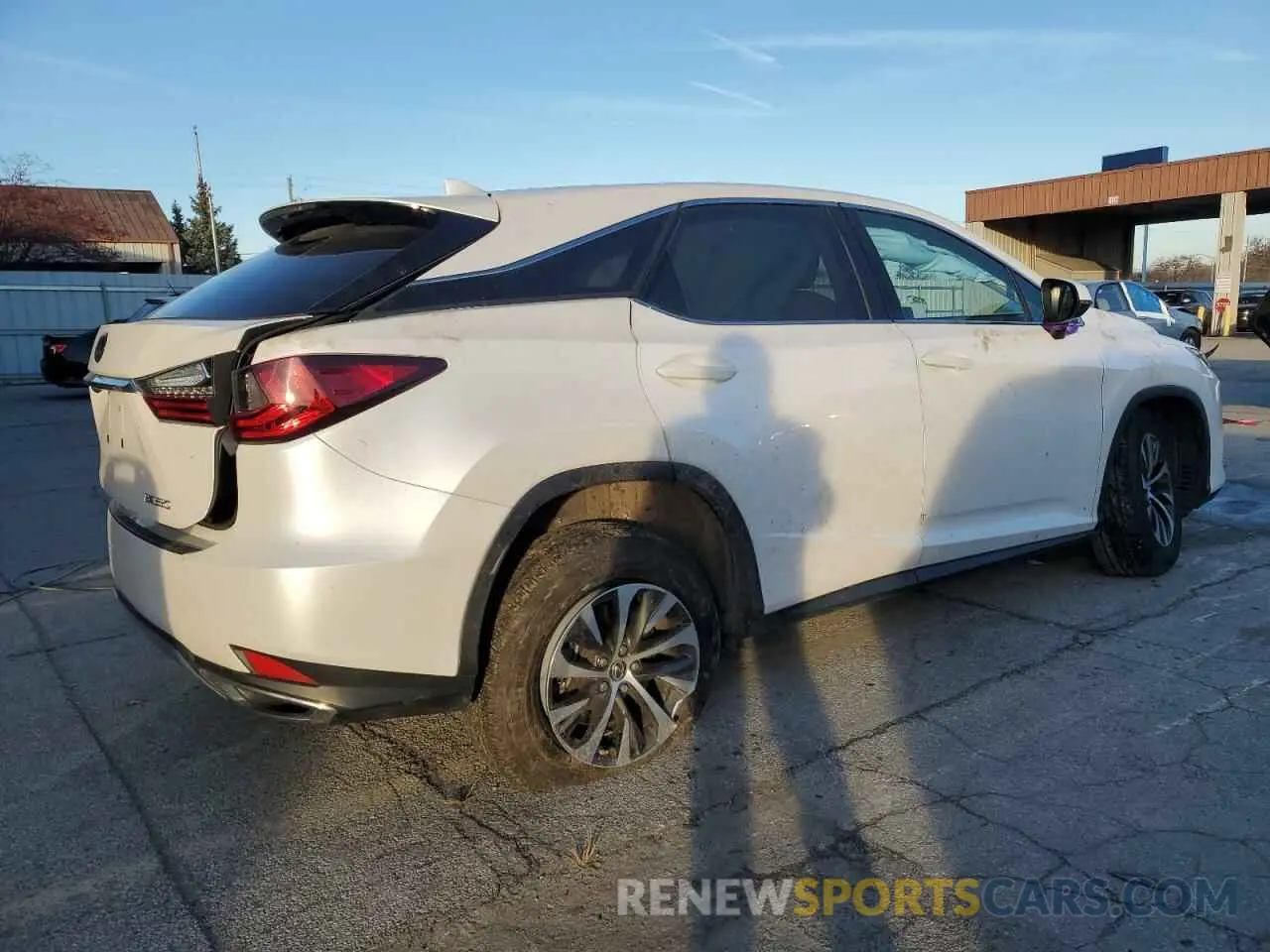 3 Photograph of a damaged car 2T2AZMDA7LC216910 LEXUS RX350 2020