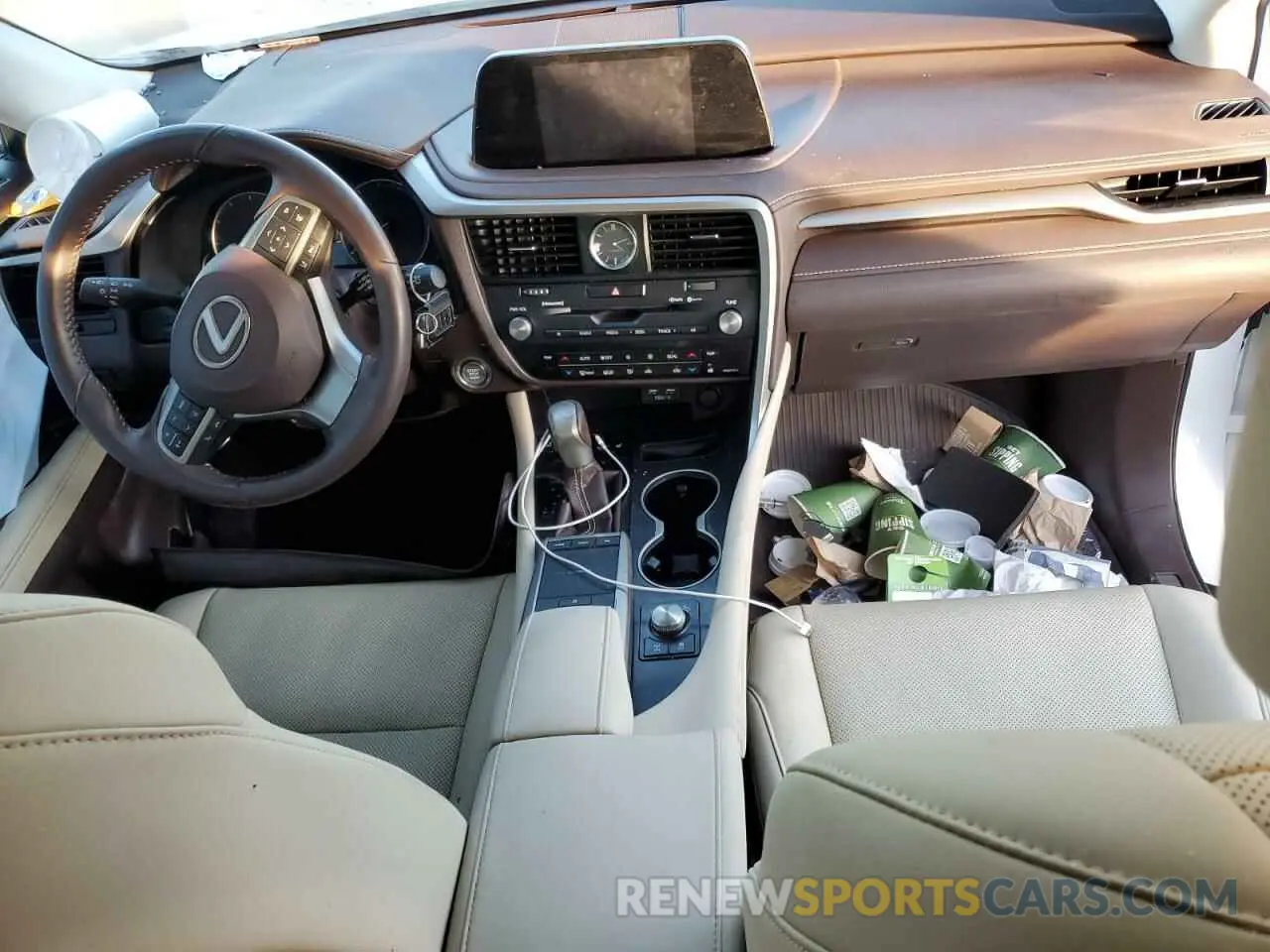 8 Photograph of a damaged car 2T2AZMDA7LC216910 LEXUS RX350 2020