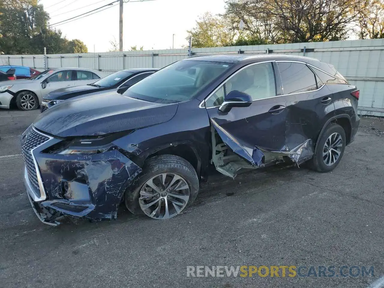 1 Photograph of a damaged car 2T2AZMDA8LC246532 LEXUS RX350 2020