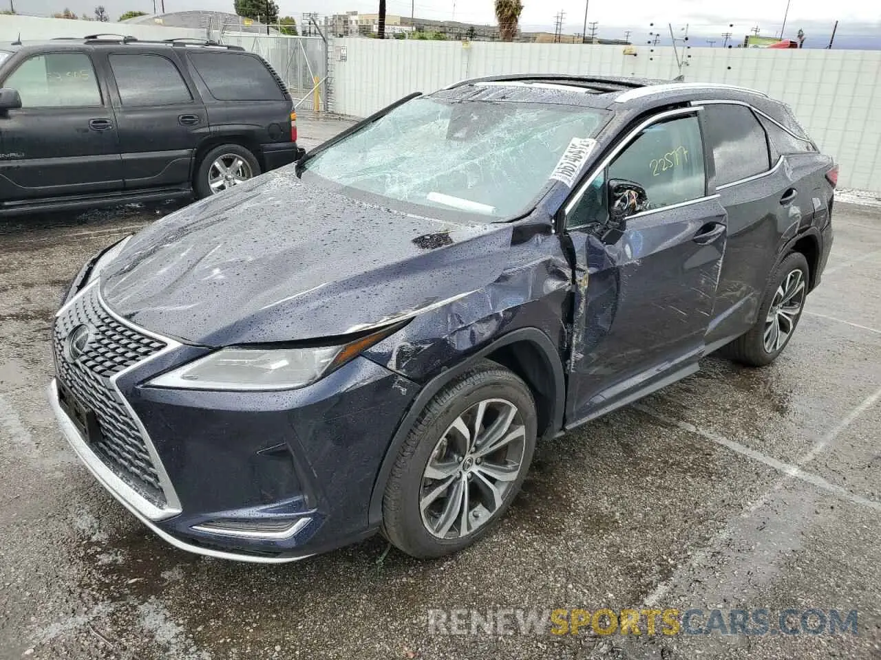 2 Photograph of a damaged car 2T2HZMAA0LC169349 LEXUS RX350 2020