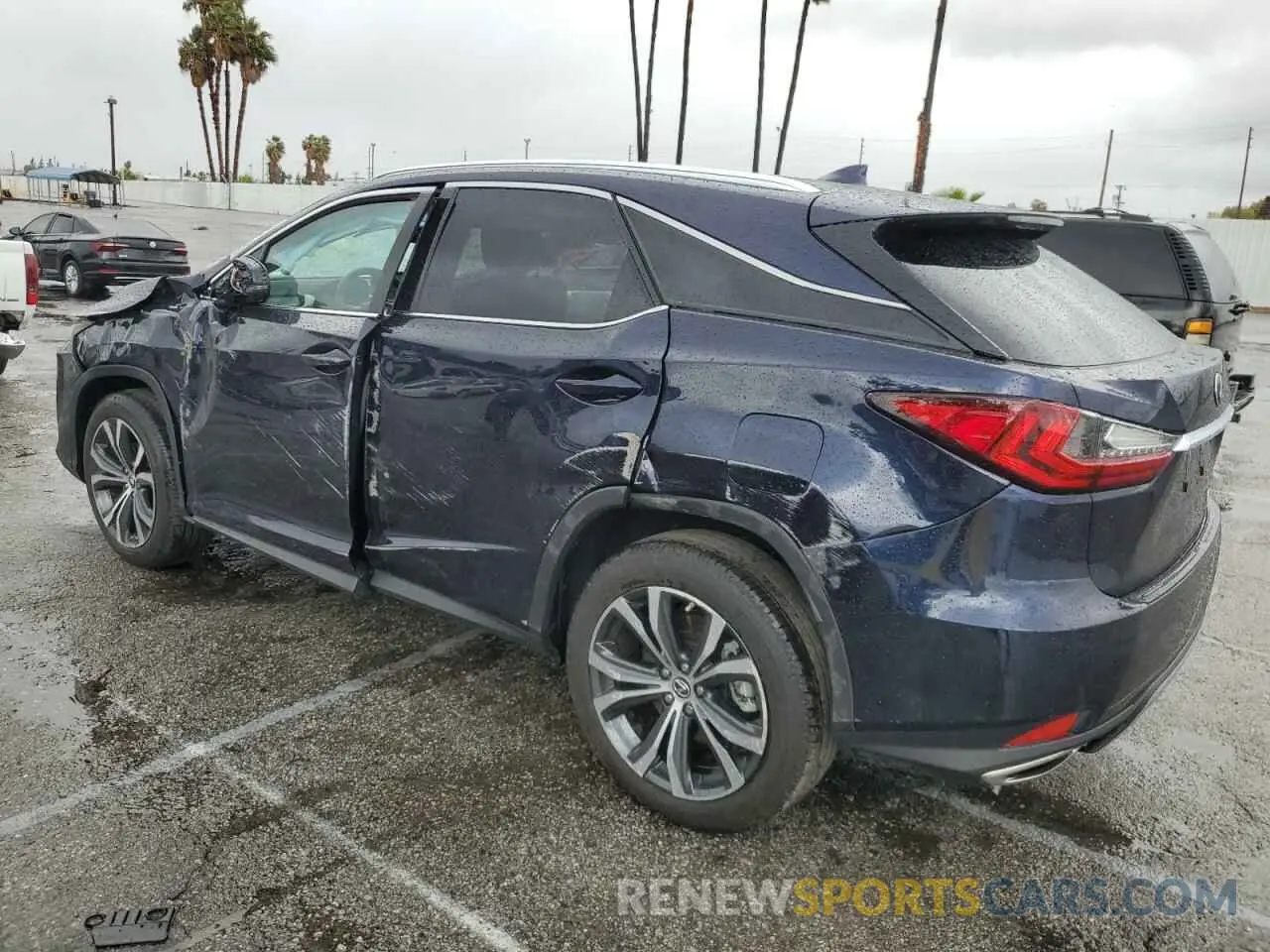 3 Photograph of a damaged car 2T2HZMAA0LC169349 LEXUS RX350 2020