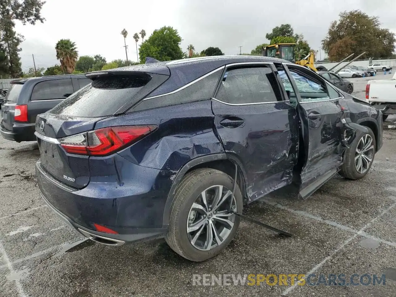 4 Photograph of a damaged car 2T2HZMAA0LC169349 LEXUS RX350 2020