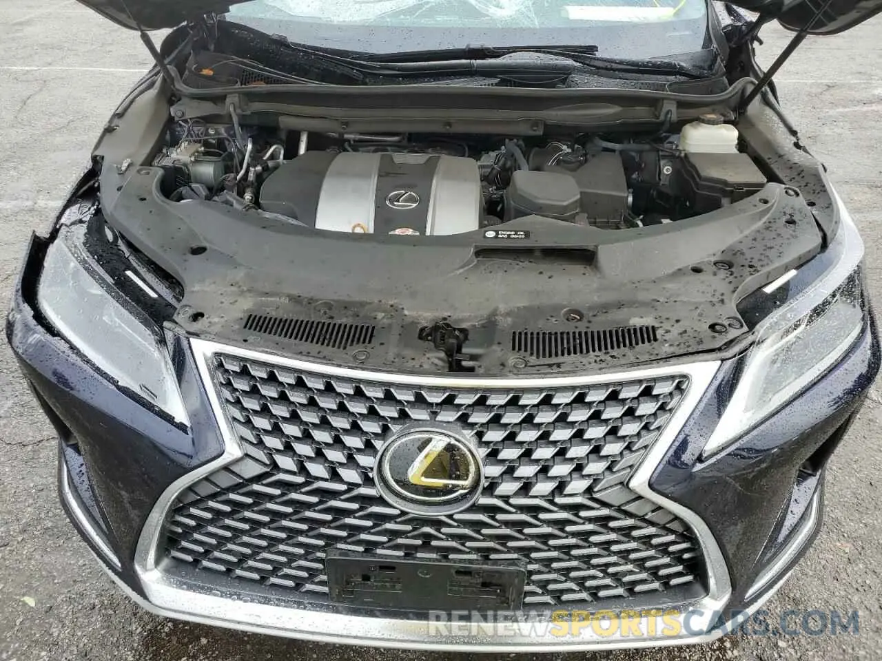 7 Photograph of a damaged car 2T2HZMAA0LC169349 LEXUS RX350 2020