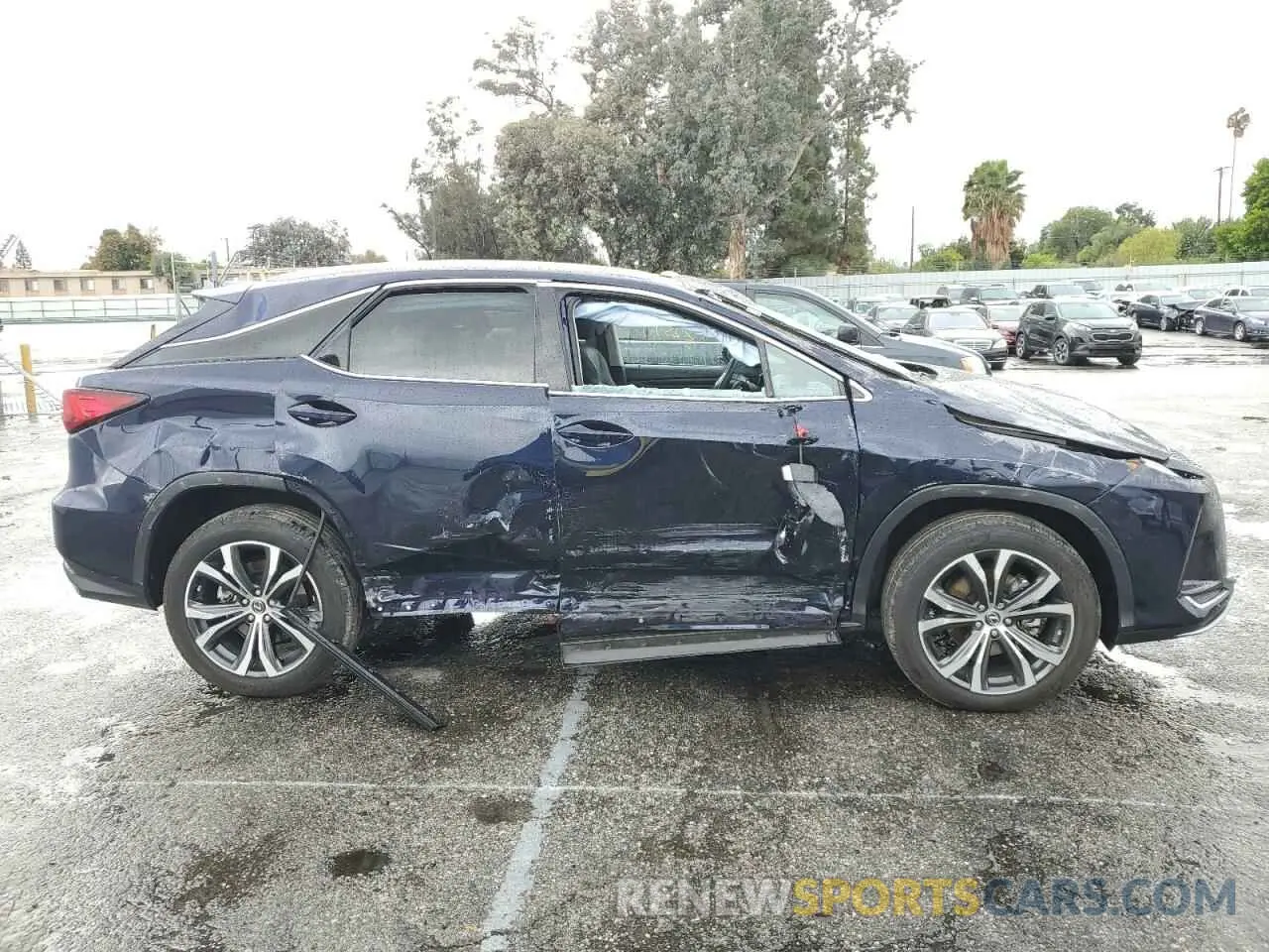 9 Photograph of a damaged car 2T2HZMAA0LC169349 LEXUS RX350 2020