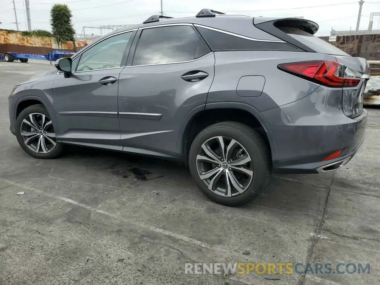 2 Photograph of a damaged car 2T2HZMAA0LC169657 LEXUS RX350 2020