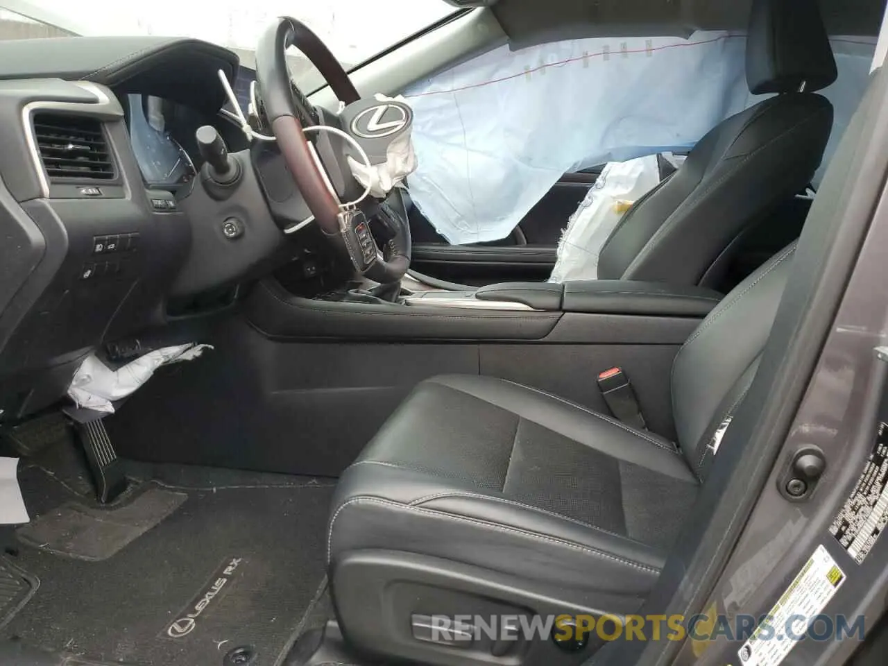 7 Photograph of a damaged car 2T2HZMAA0LC169657 LEXUS RX350 2020