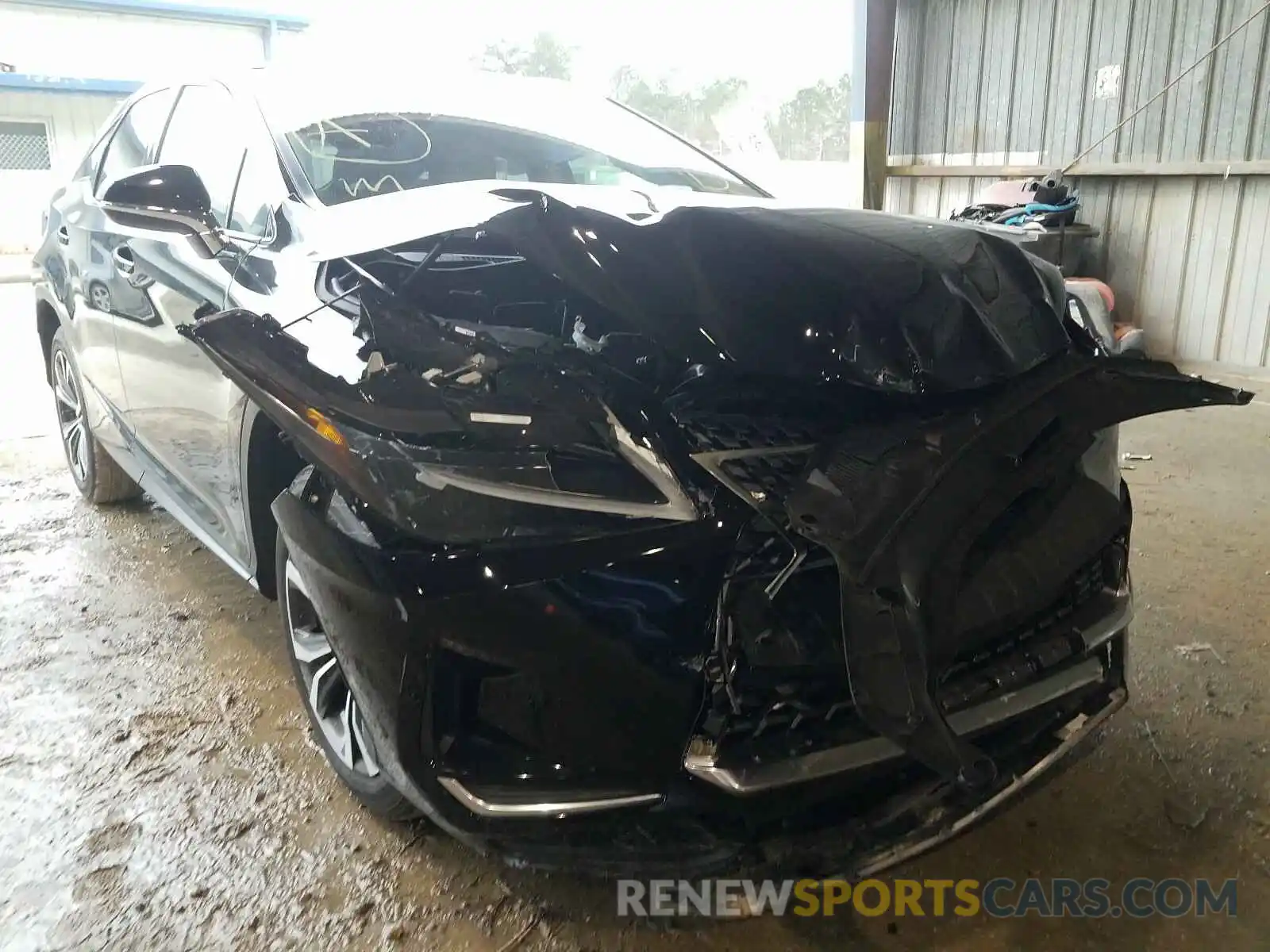 1 Photograph of a damaged car 2T2HZMAA0LC172056 LEXUS RX350 2020