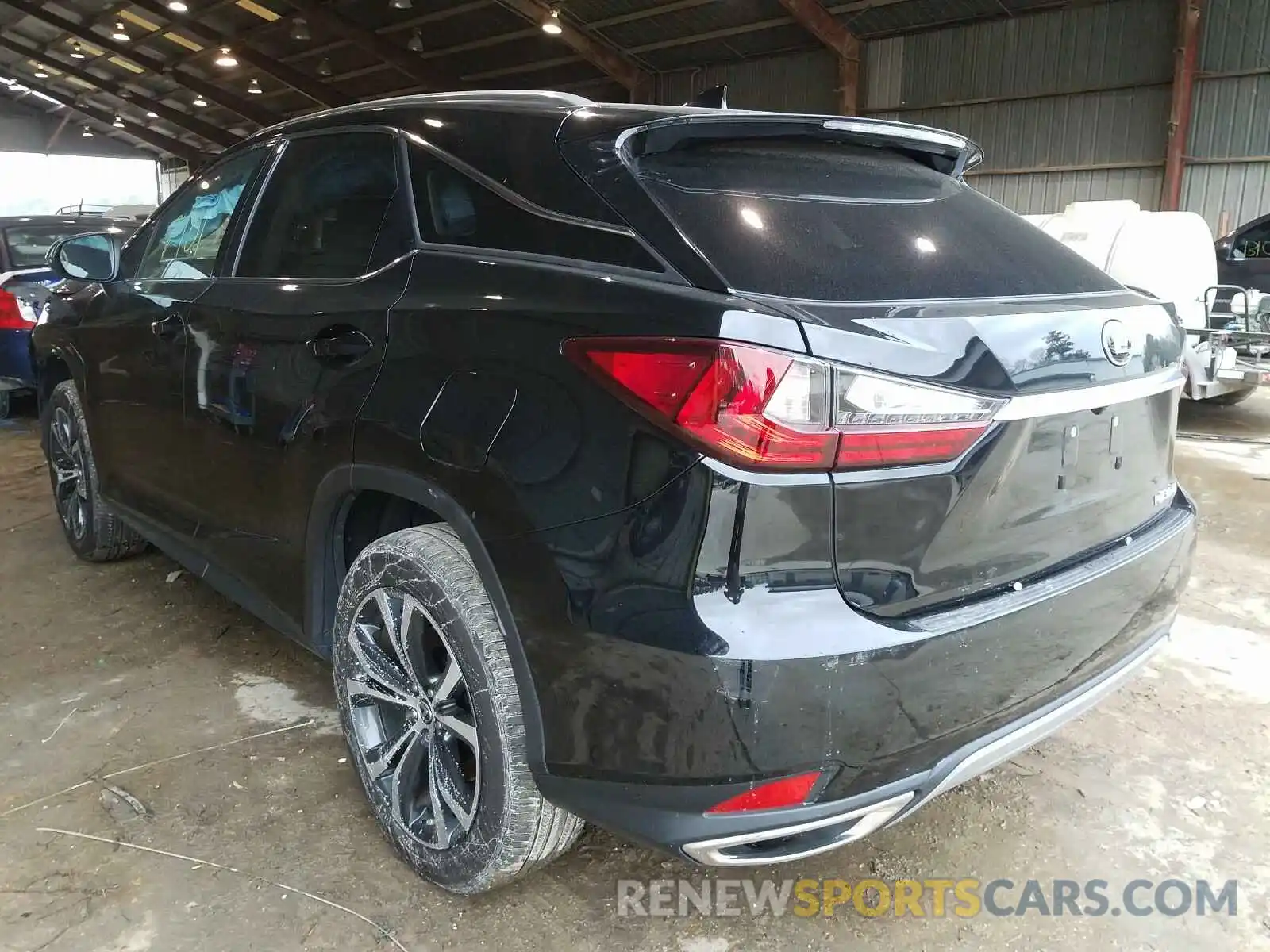 3 Photograph of a damaged car 2T2HZMAA0LC172056 LEXUS RX350 2020