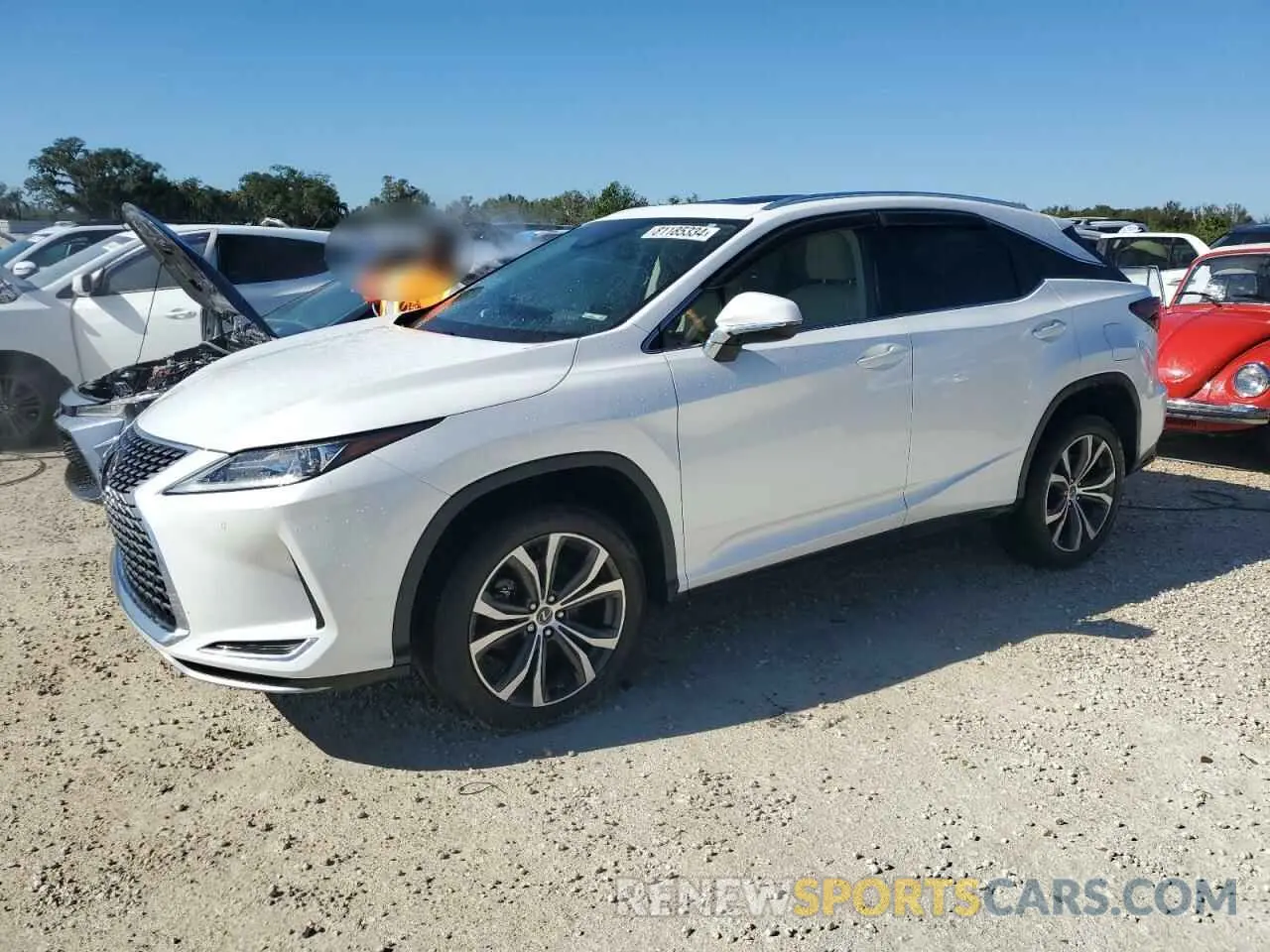 1 Photograph of a damaged car 2T2HZMAA1LC160207 LEXUS RX350 2020