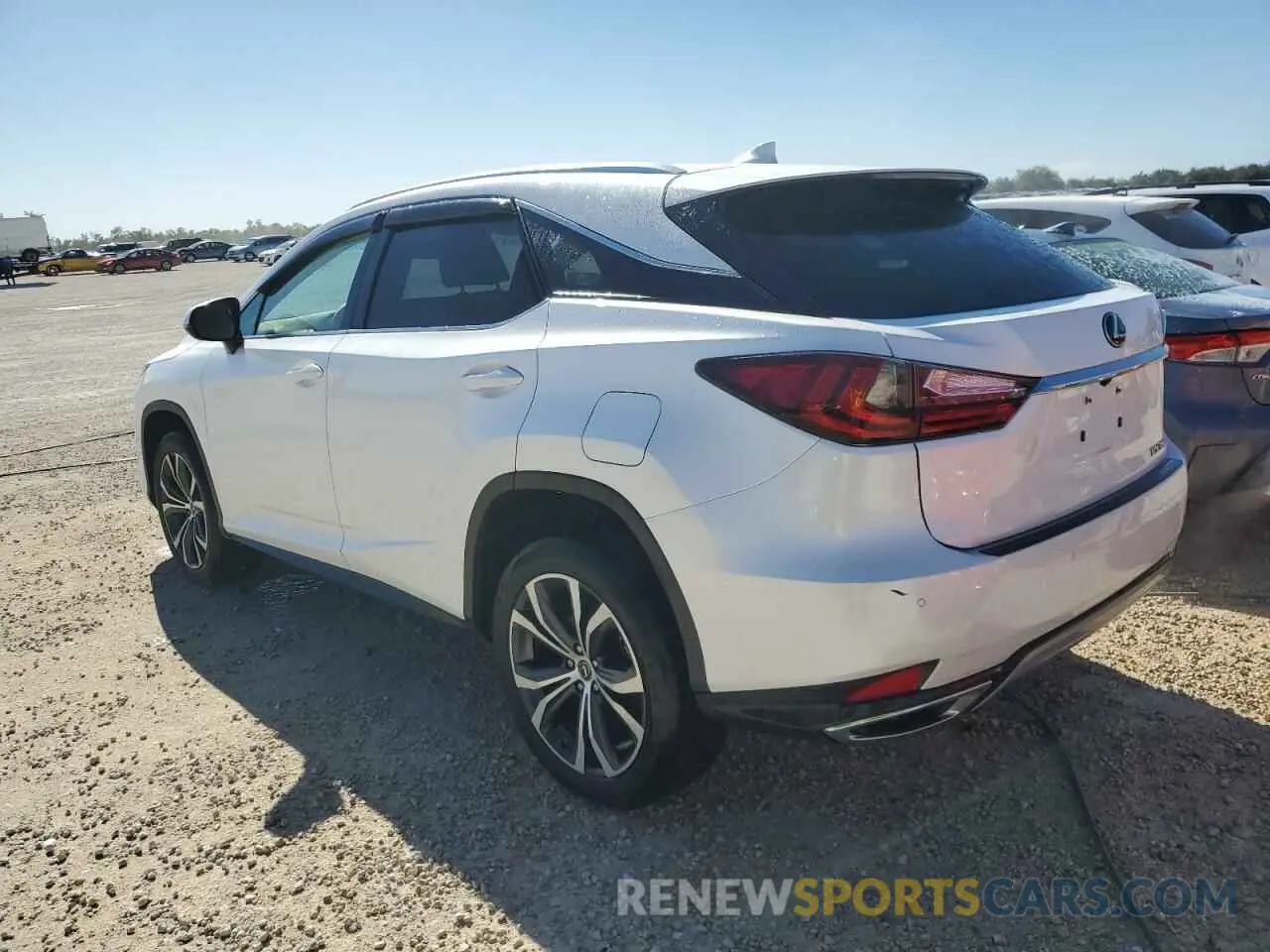 2 Photograph of a damaged car 2T2HZMAA1LC160207 LEXUS RX350 2020