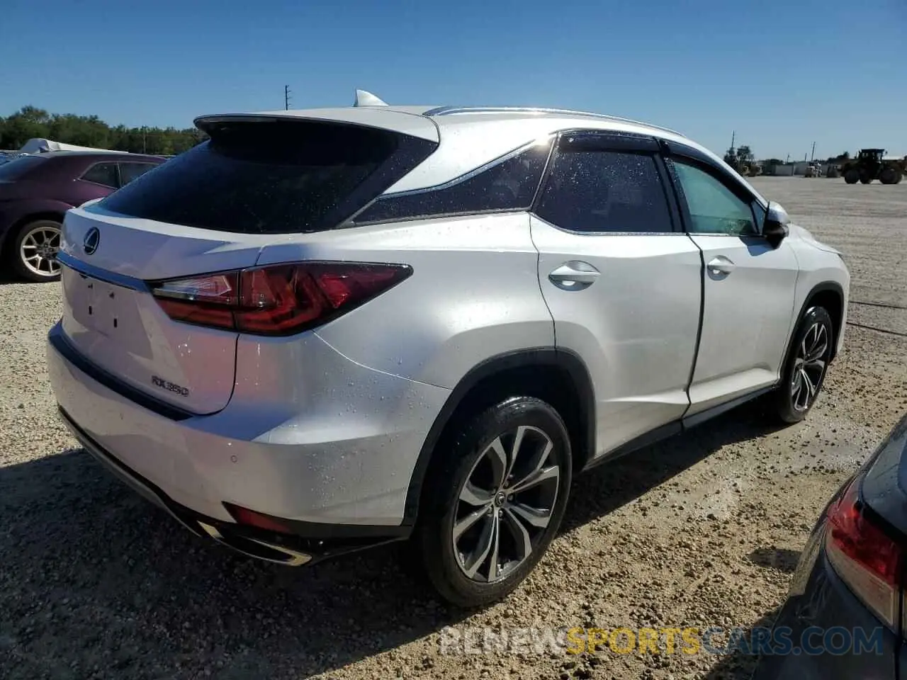 3 Photograph of a damaged car 2T2HZMAA1LC160207 LEXUS RX350 2020
