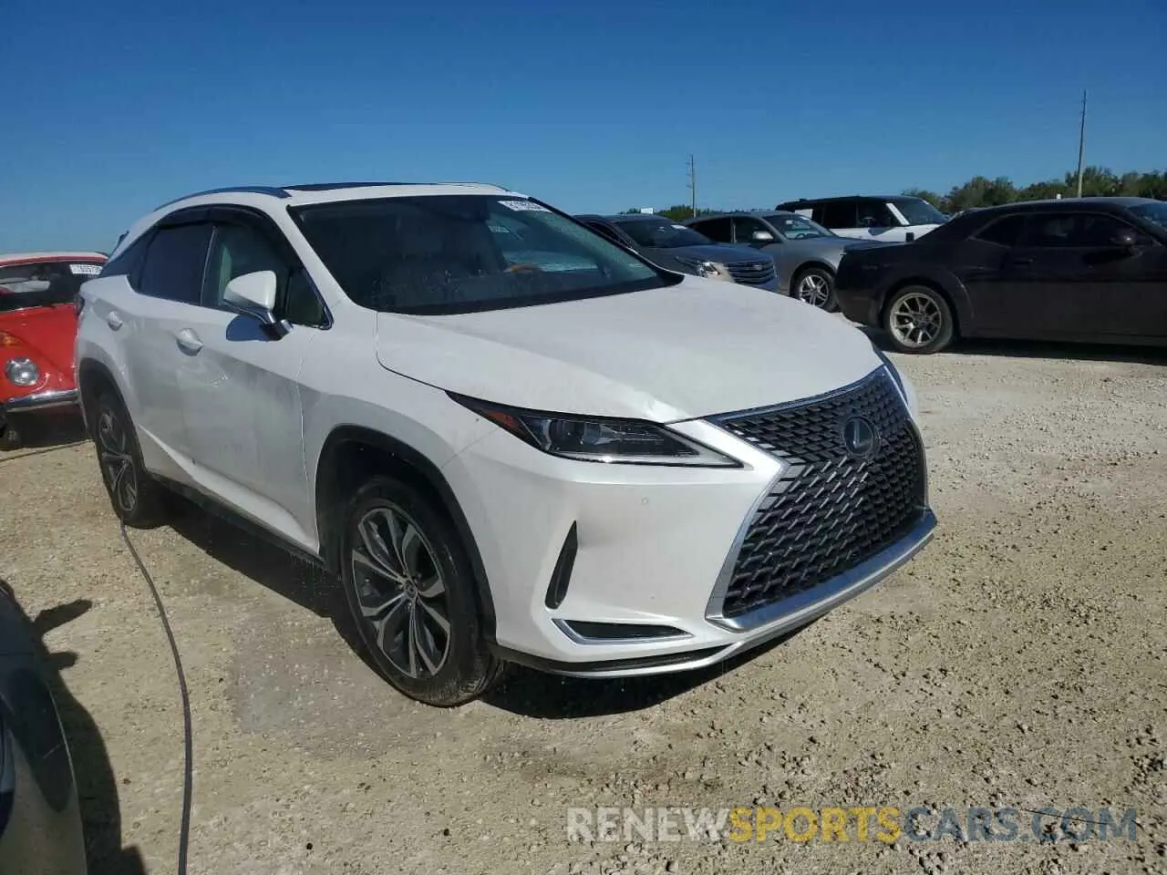 4 Photograph of a damaged car 2T2HZMAA1LC160207 LEXUS RX350 2020