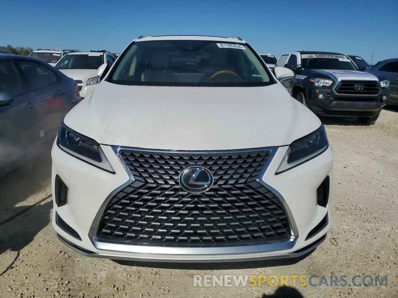 5 Photograph of a damaged car 2T2HZMAA1LC160207 LEXUS RX350 2020