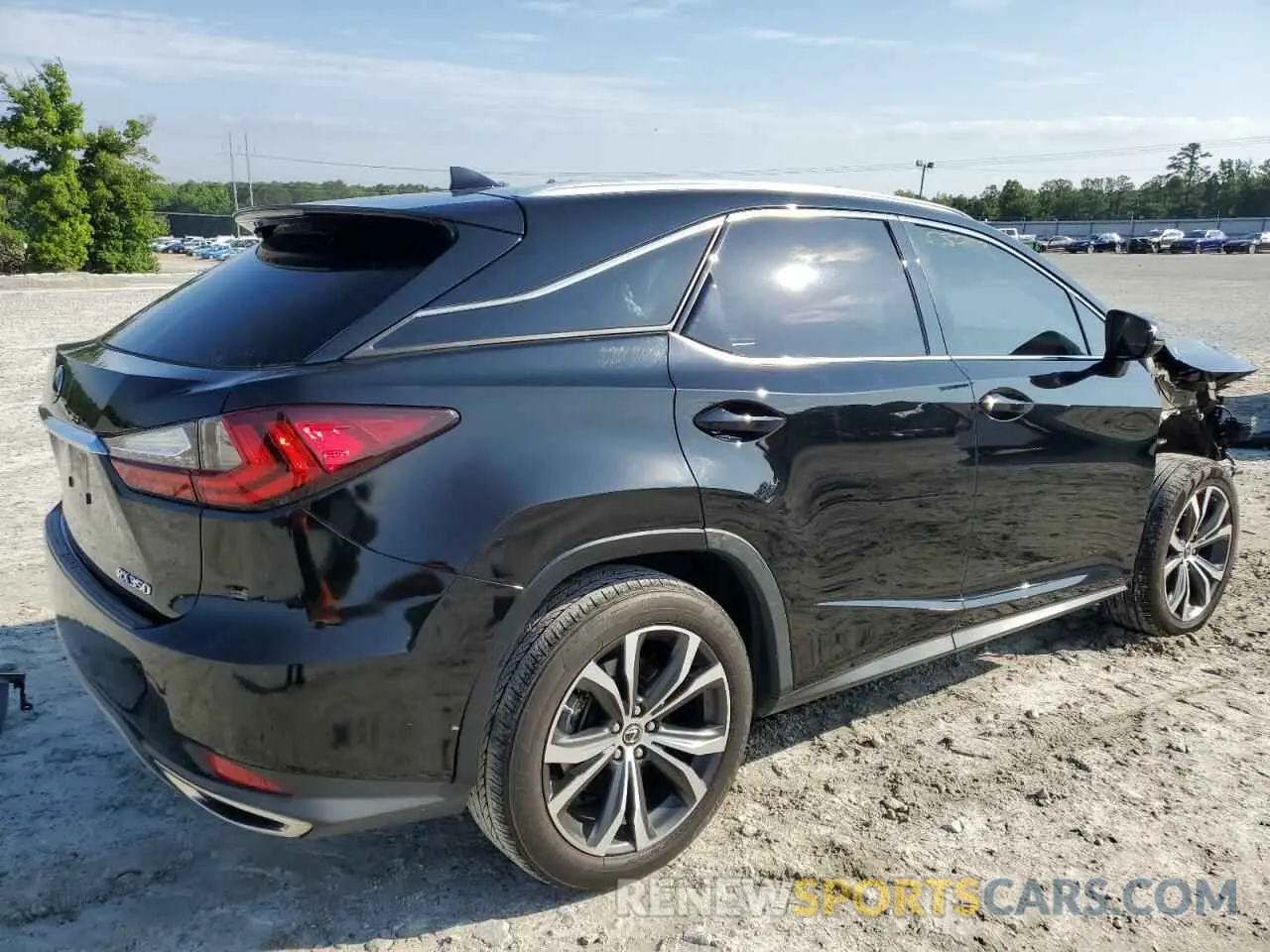 3 Photograph of a damaged car 2T2HZMAA1LC160921 LEXUS RX350 2020