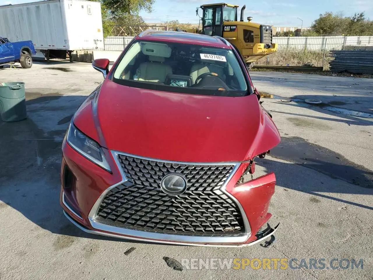 5 Photograph of a damaged car 2T2HZMAA1LC168369 LEXUS RX350 2020