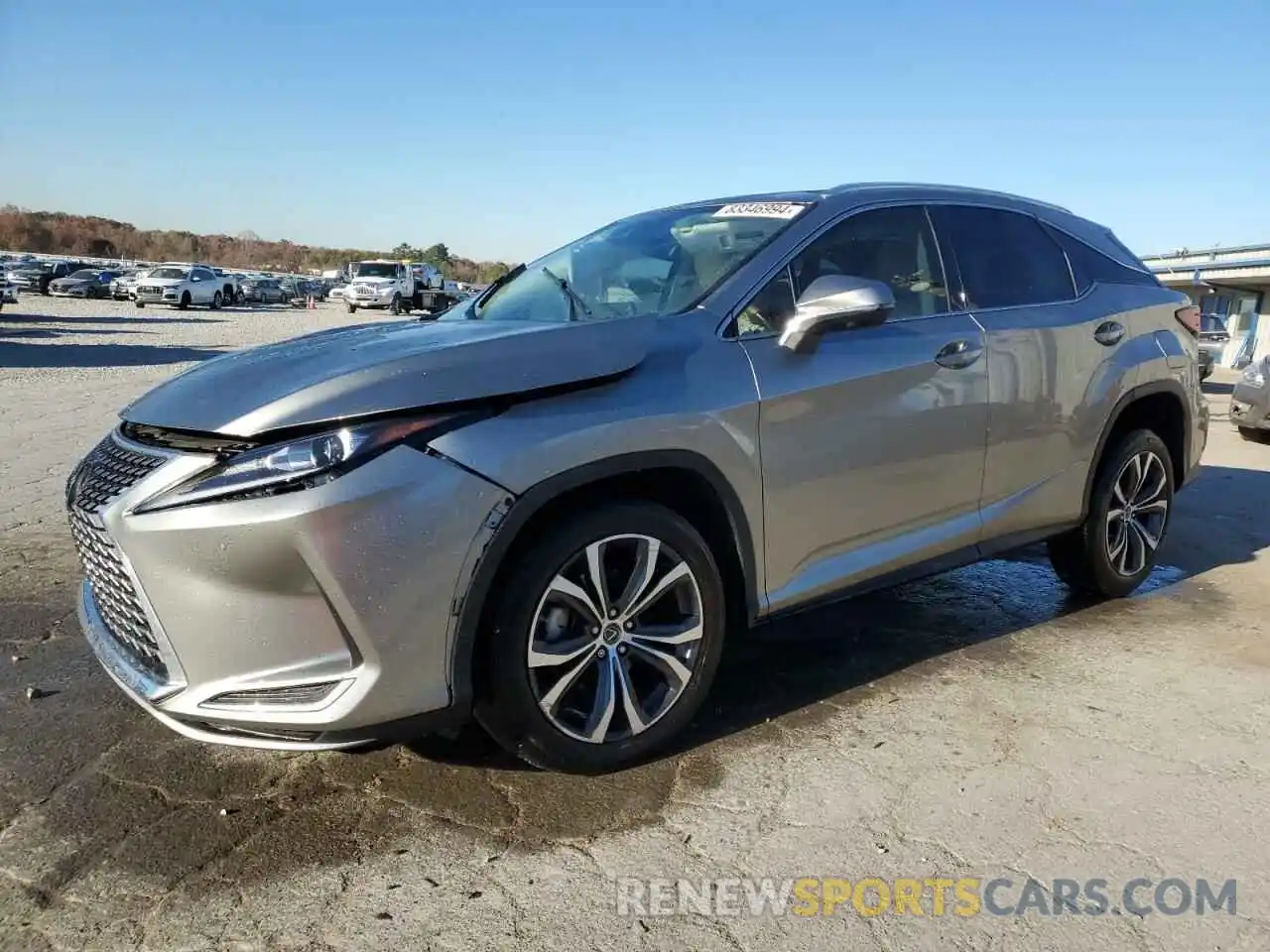 1 Photograph of a damaged car 2T2HZMAA1LC171370 LEXUS RX350 2020