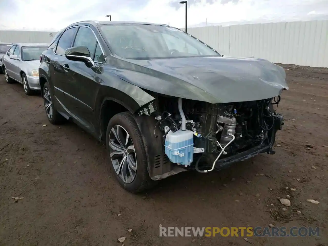 1 Photograph of a damaged car 2T2HZMAA2LC164525 LEXUS RX350 2020