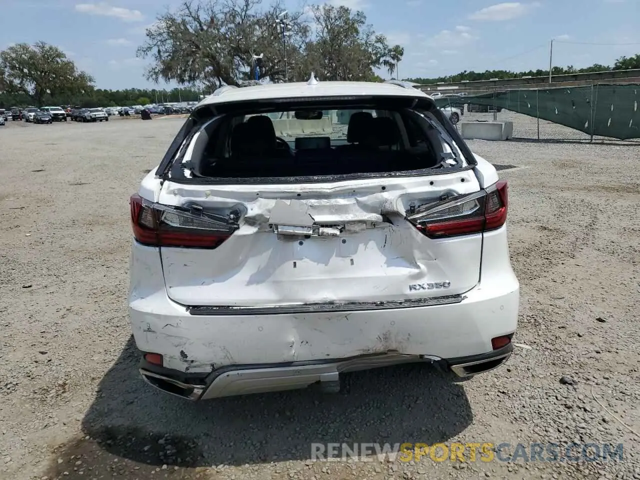 6 Photograph of a damaged car 2T2HZMAA2LC166971 LEXUS RX350 2020