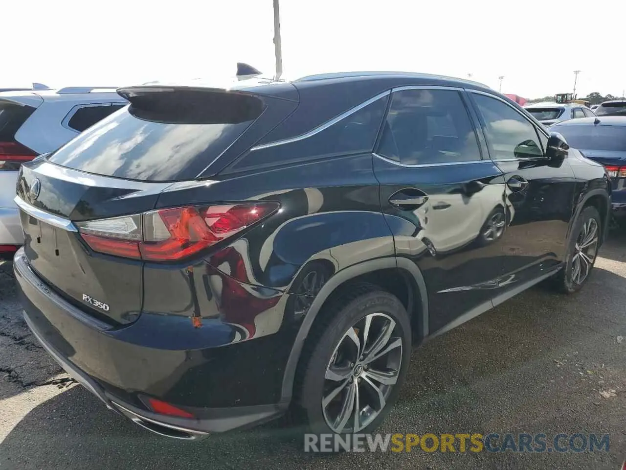 3 Photograph of a damaged car 2T2HZMAA2LC179932 LEXUS RX350 2020