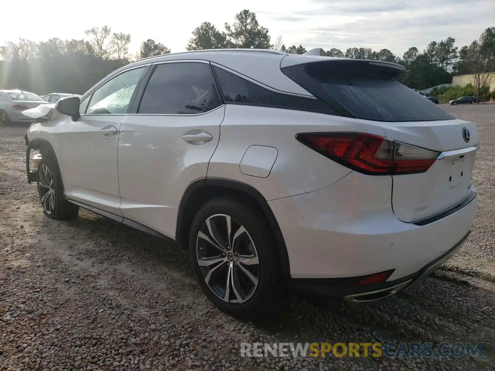 3 Photograph of a damaged car 2T2HZMAA3LC162721 LEXUS RX350 2020