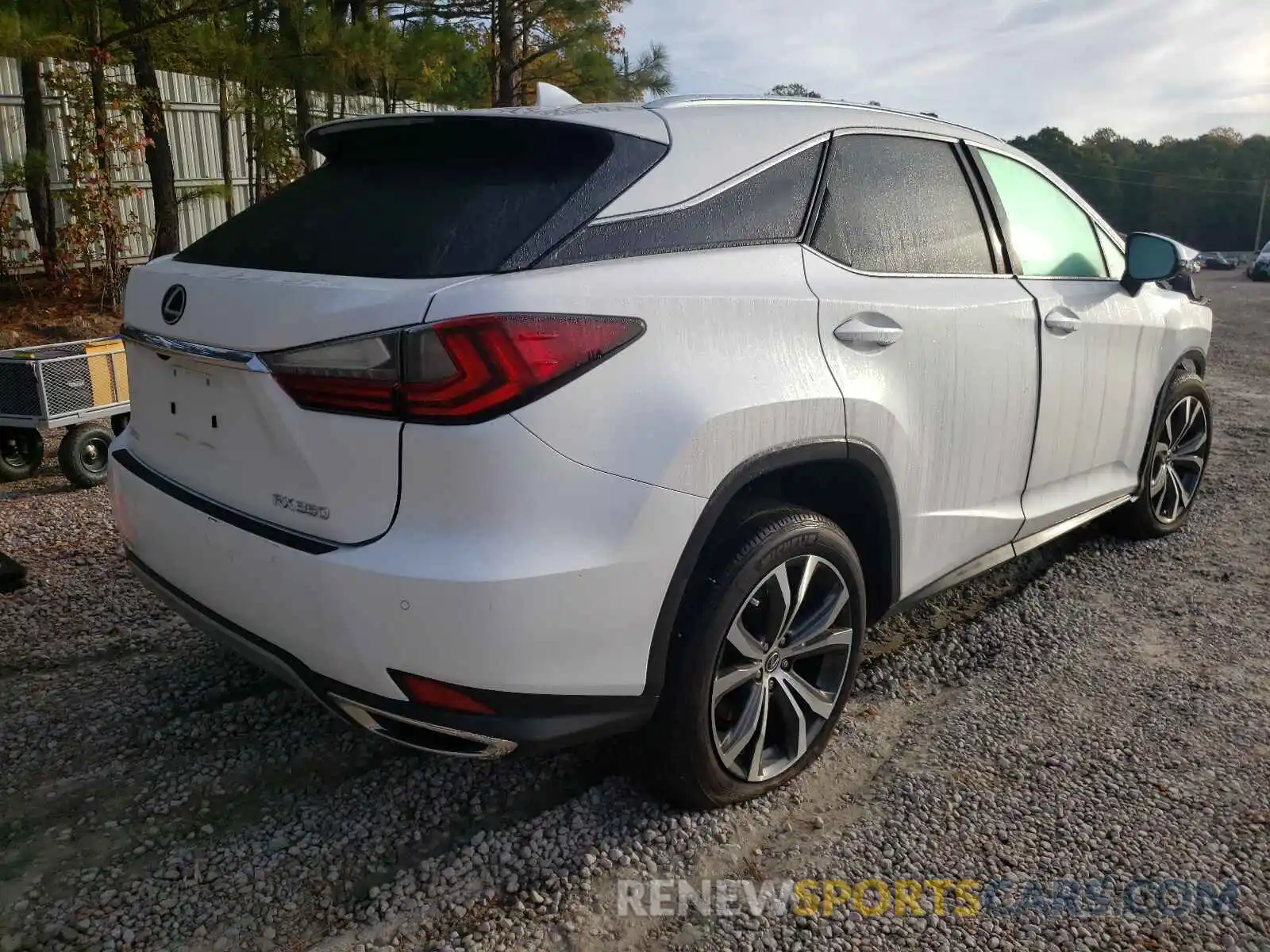 4 Photograph of a damaged car 2T2HZMAA3LC162721 LEXUS RX350 2020