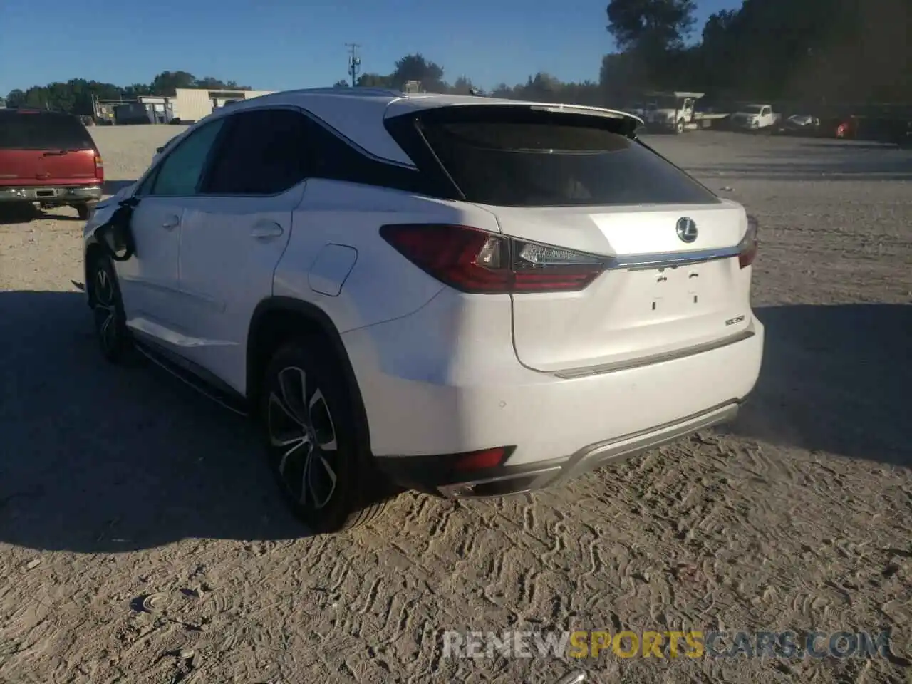 3 Photograph of a damaged car 2T2HZMAA4LC152814 LEXUS RX350 2020