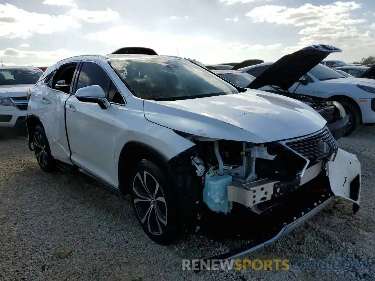 4 Photograph of a damaged car 2T2HZMAA4LC152991 LEXUS RX350 2020