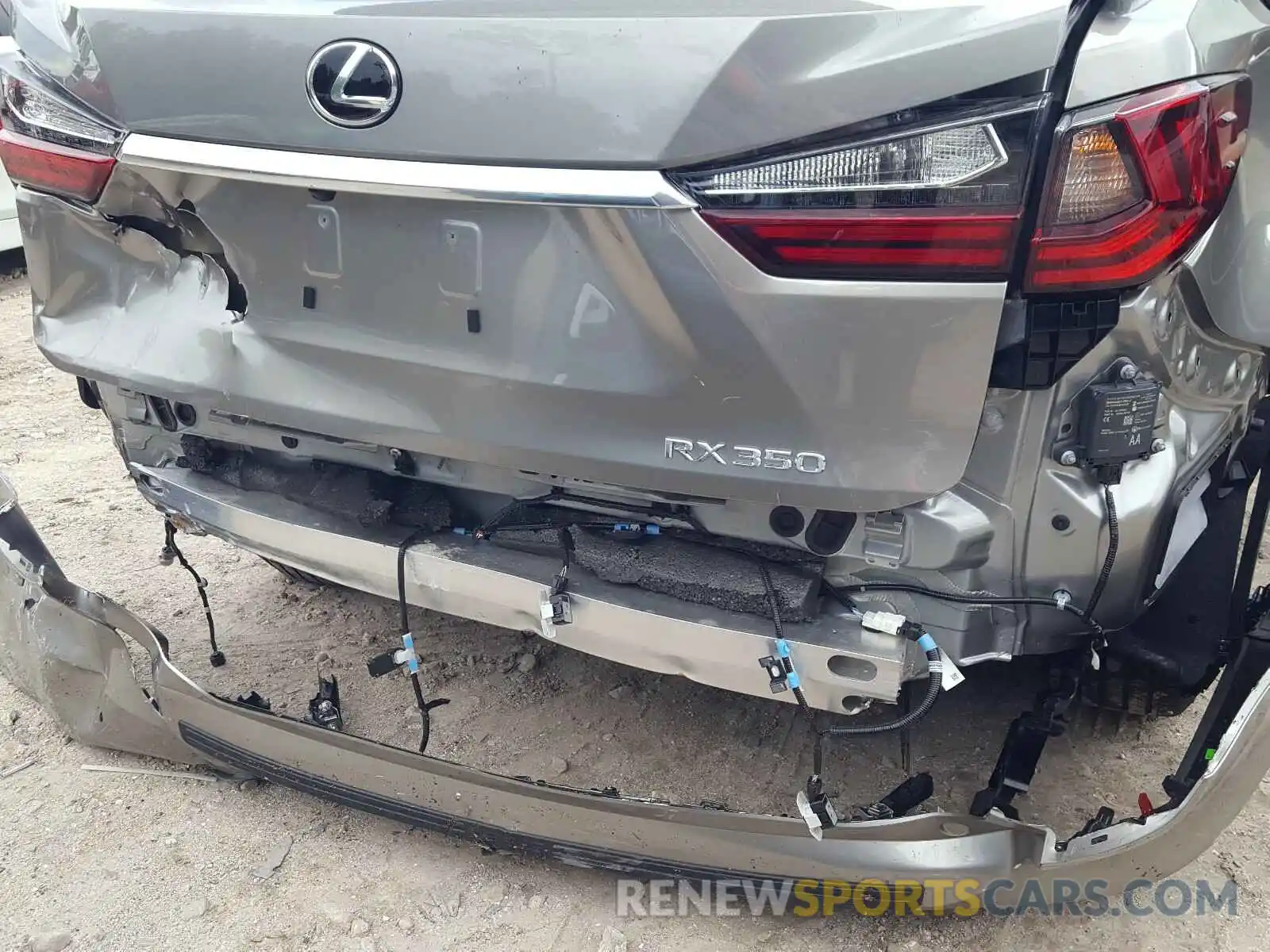 9 Photograph of a damaged car 2T2HZMAA4LC153963 LEXUS RX350 2020