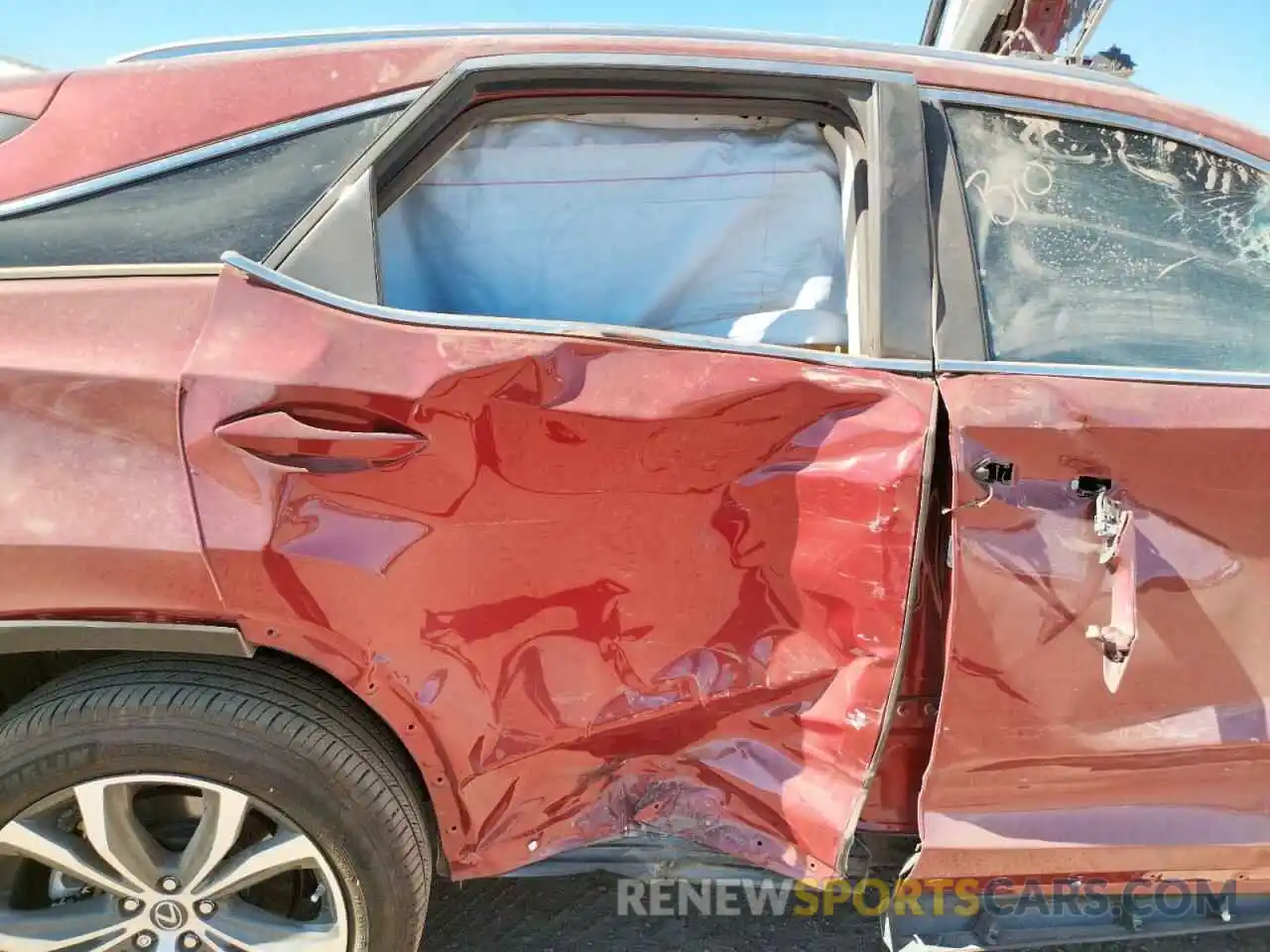 6 Photograph of a damaged car 2T2HZMAA4LC154322 LEXUS RX350 2020