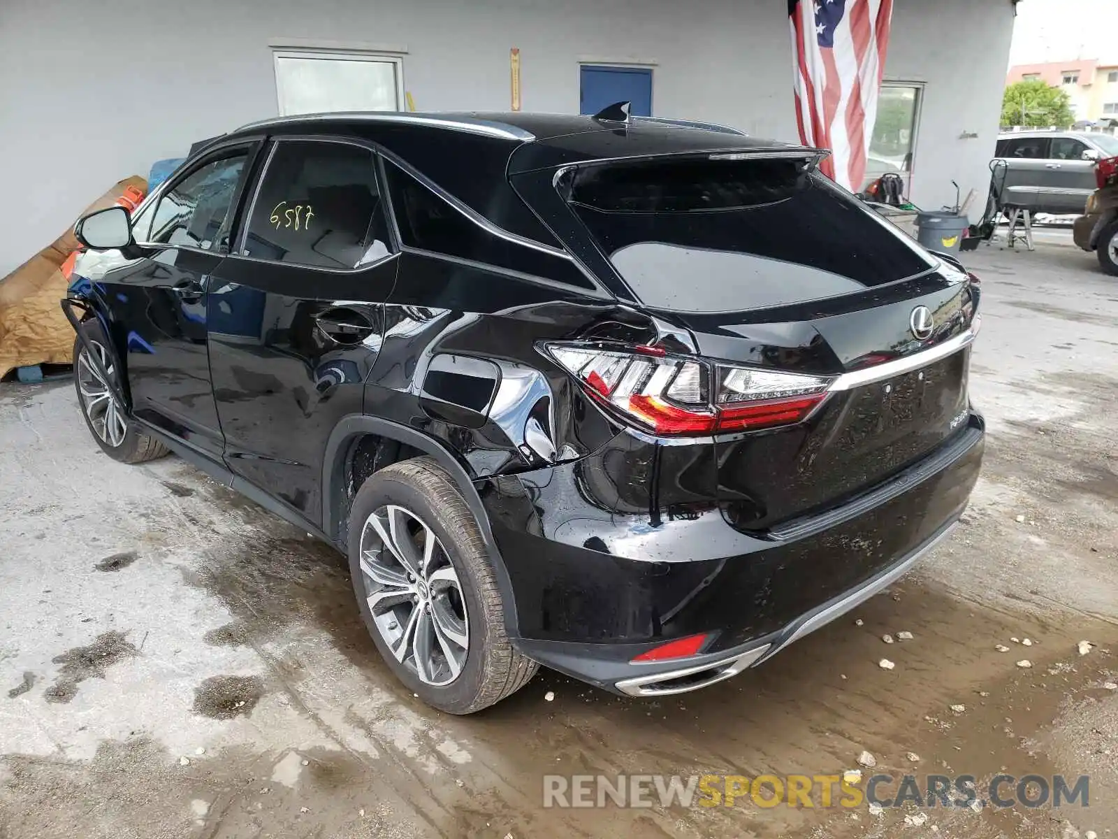 3 Photograph of a damaged car 2T2HZMAA4LC162064 LEXUS RX350 2020