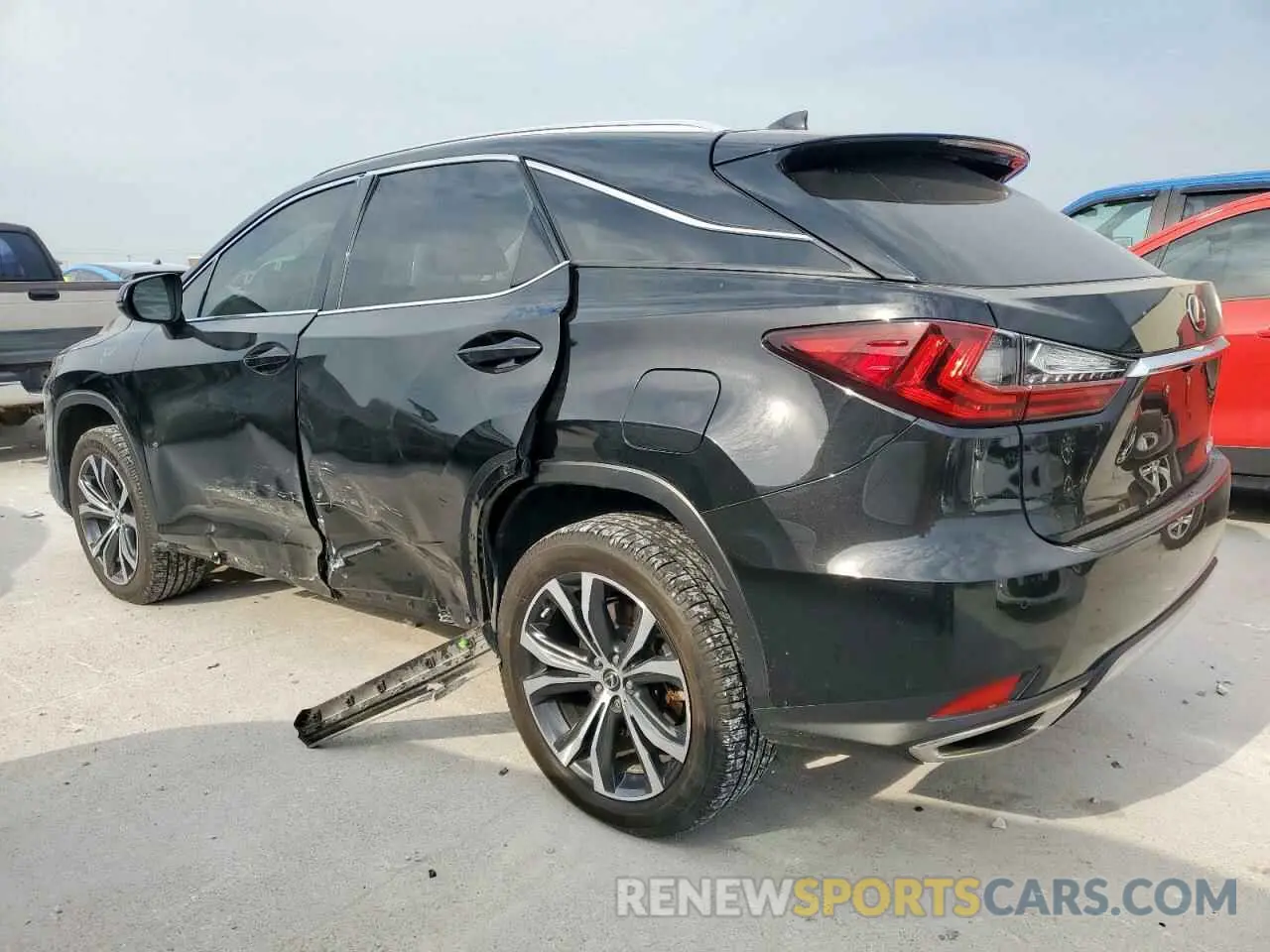 2 Photograph of a damaged car 2T2HZMAA4LC182010 LEXUS RX350 2020