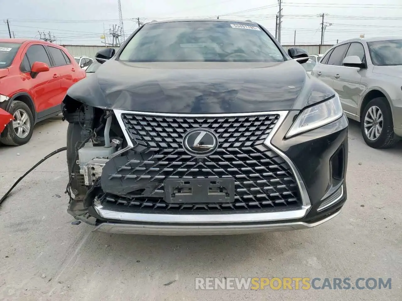 5 Photograph of a damaged car 2T2HZMAA4LC182010 LEXUS RX350 2020