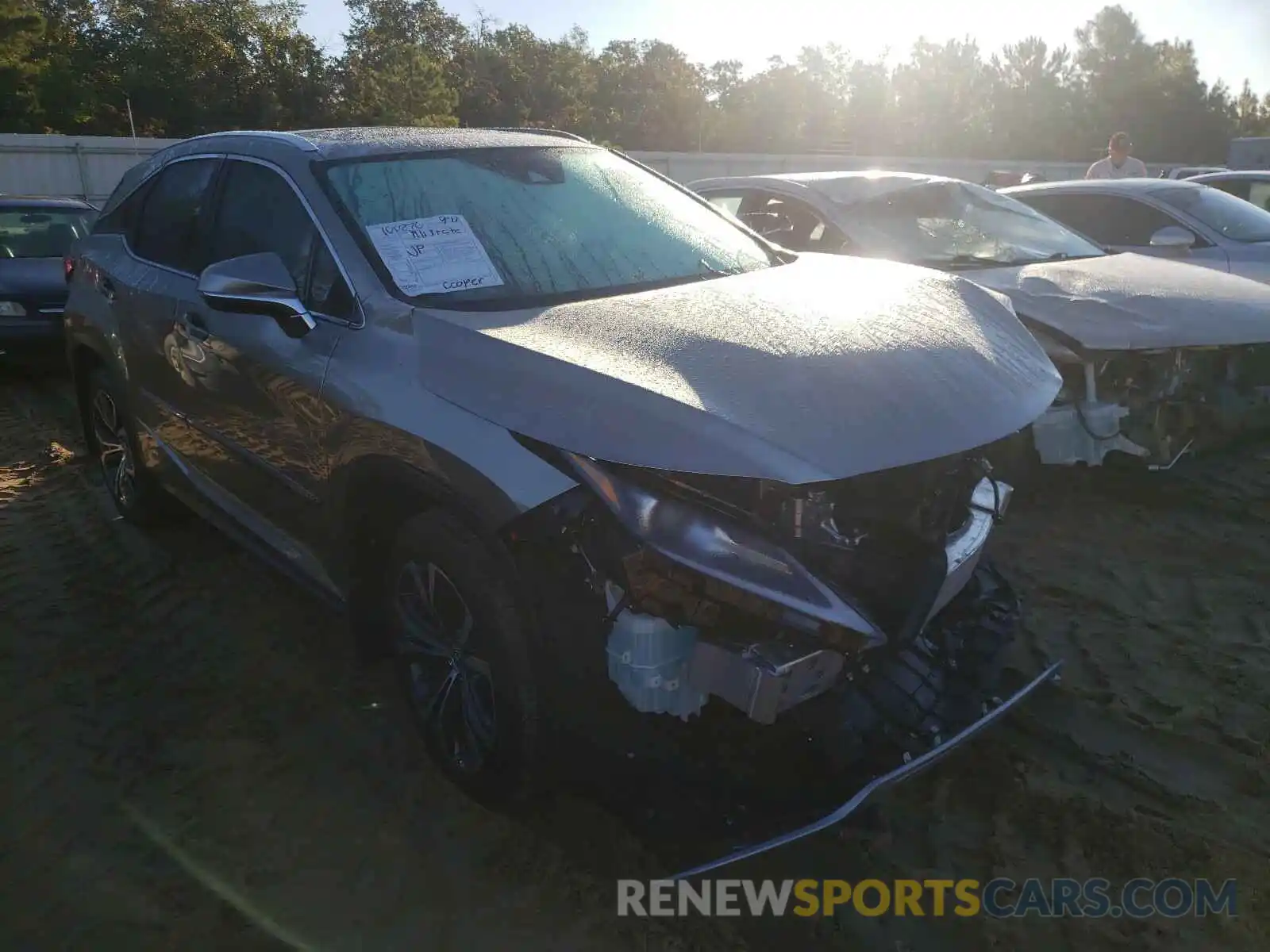 1 Photograph of a damaged car 2T2HZMAA5LC171548 LEXUS RX350 2020