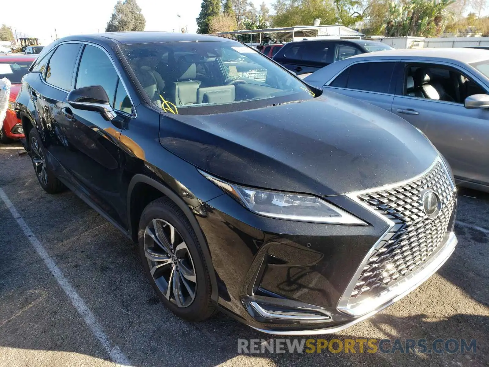 1 Photograph of a damaged car 2T2HZMAA5LC171887 LEXUS RX350 2020